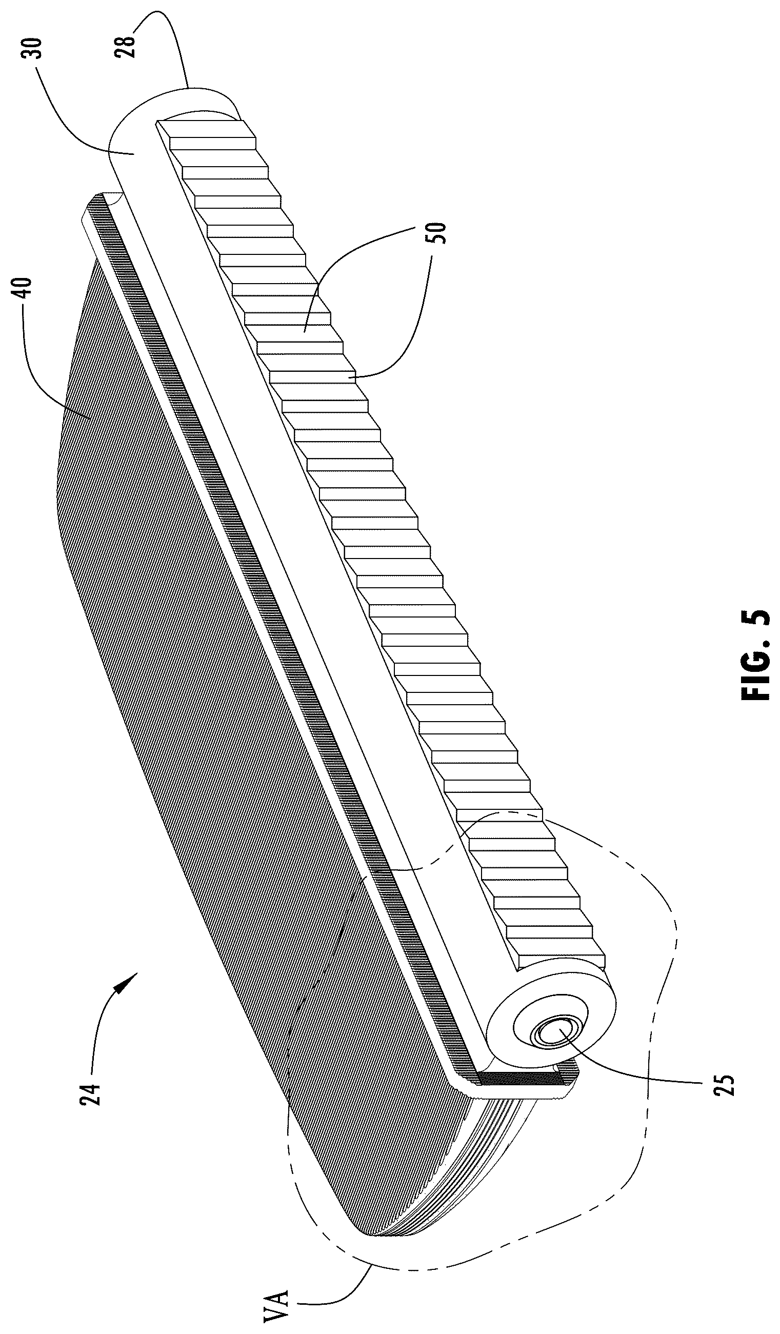 Patent US12311833 Figure 7 – Vehicle marker lighting device having a light pipe