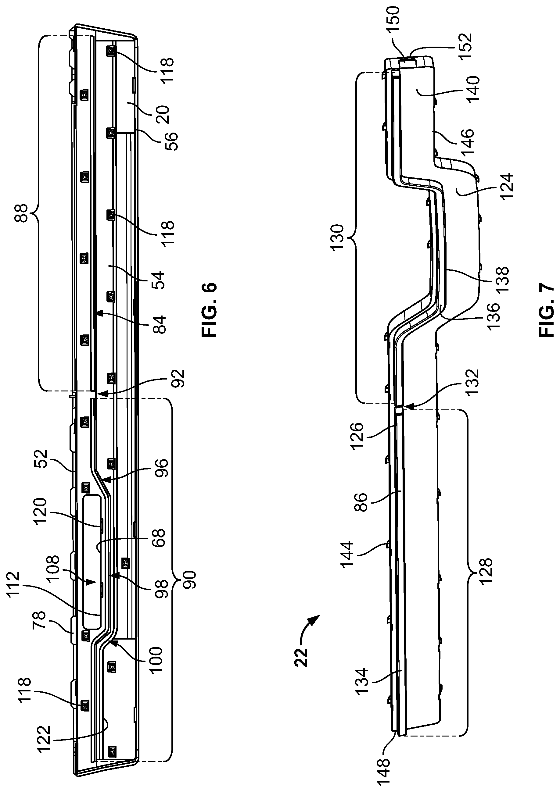 Patent US12311836 Figure 4 – Systems and methods for a lighting assembly for a golf cart