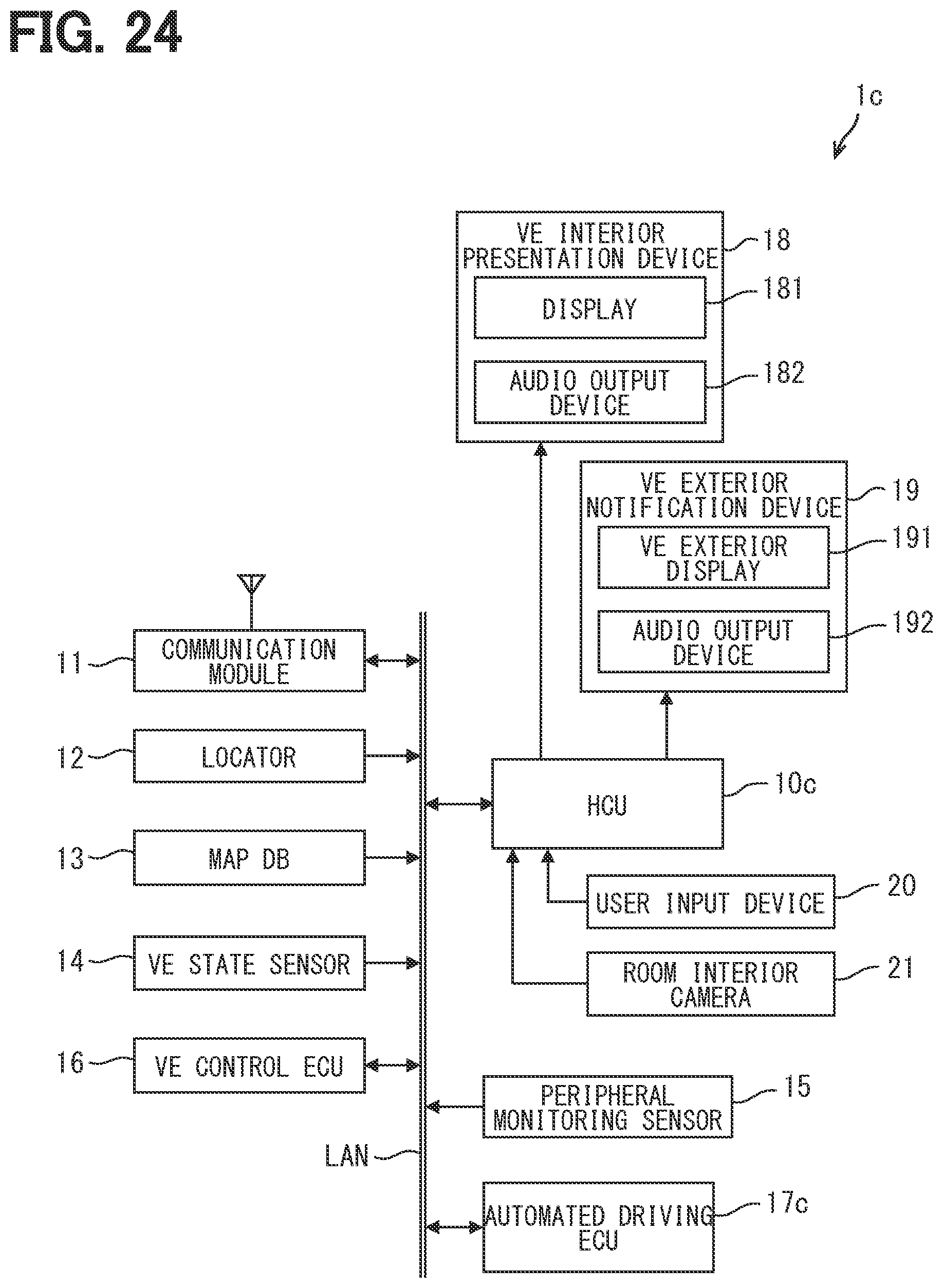 Patent US12311837 Figure 14 – Vehicle notification control device and vehicle notification control method