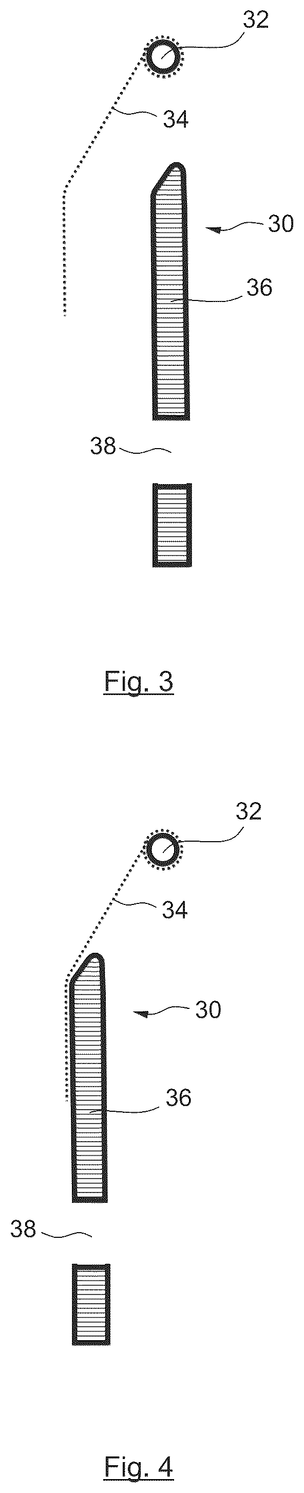 Patent US12311840 Figure 2 – Lighting device, interior trim assembly including the lighting device and method of manufacturing a trim assembly
