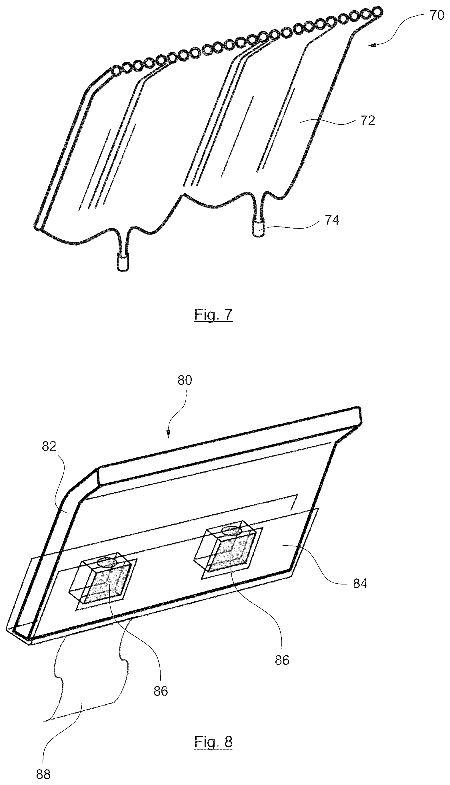 Patent US12311840 Figure 5 – Lighting device, interior trim assembly including the lighting device and method of manufacturing a trim assembly