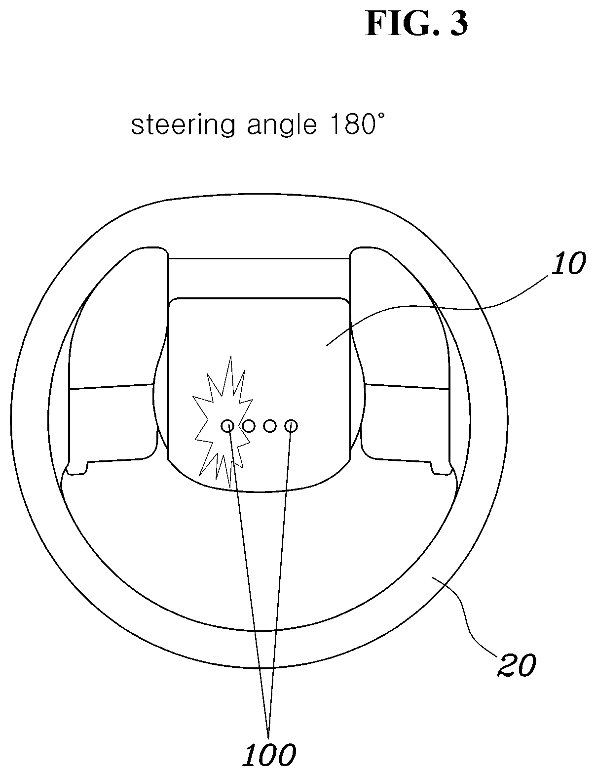 Patent US12311842 Figure 3 – System and method for controlling lighting device for steering wheel