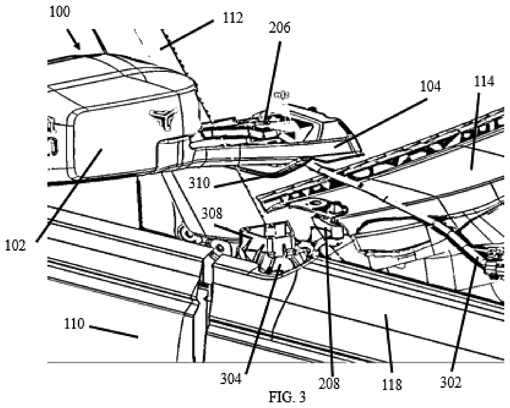 Patent US12311844 Figure 3 – Exterior rear view assembly and vehicle therewith
