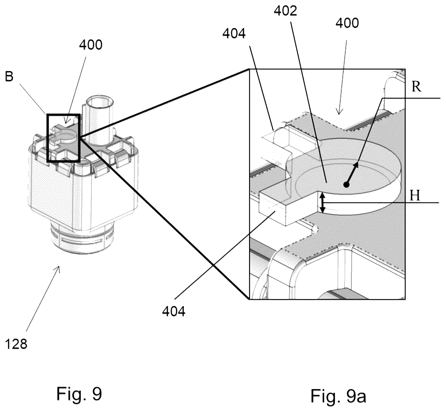 Patent US12311847 Figure 8 – Camera assembly arrangement for vehicle rear view cover and rear view device therewith