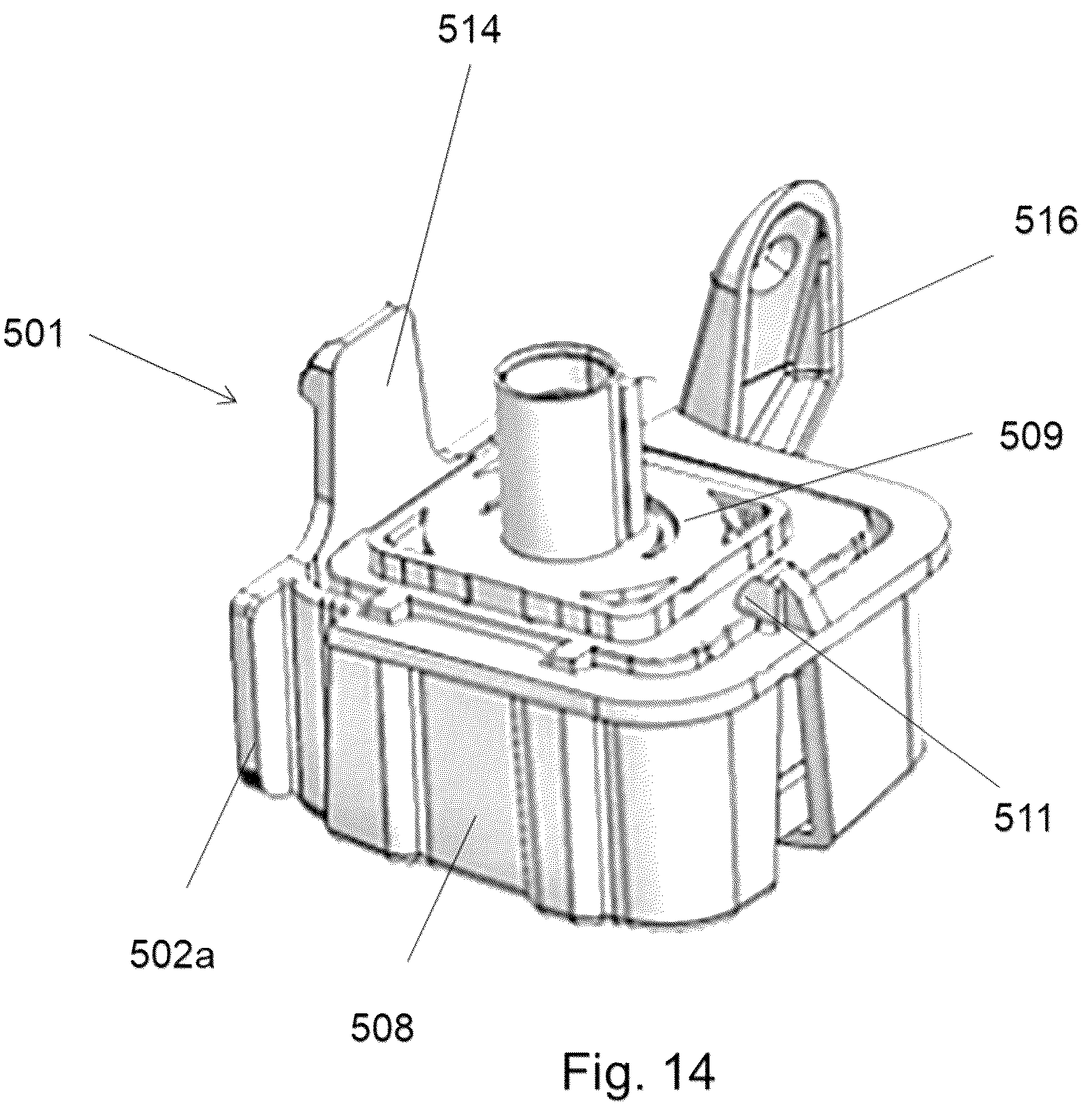 Patent US12311847 Figure 12 – Camera assembly arrangement for vehicle rear view cover and rear view device therewith