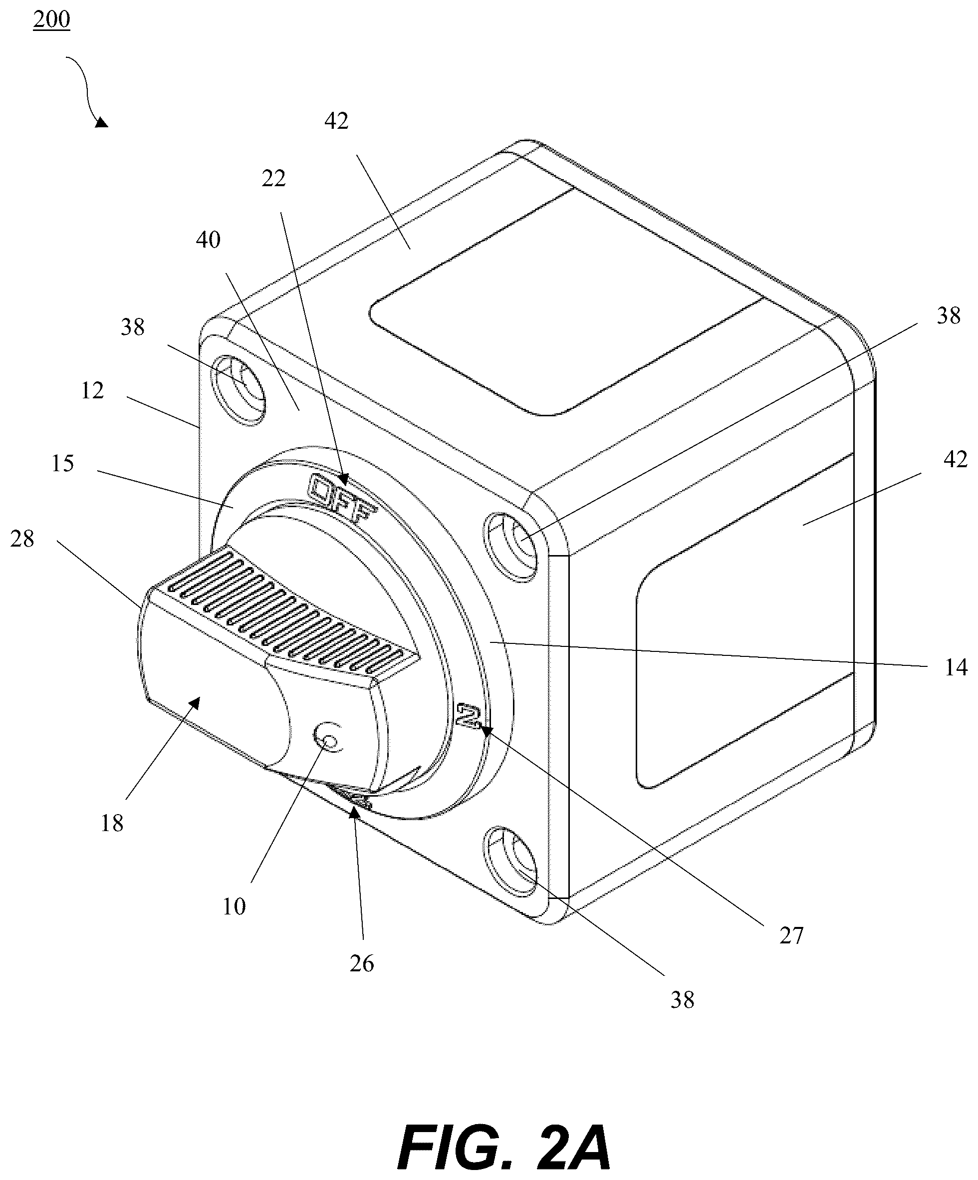 Patent US12311851 Figure 3 – Watercraft battery switch system with visual indicator