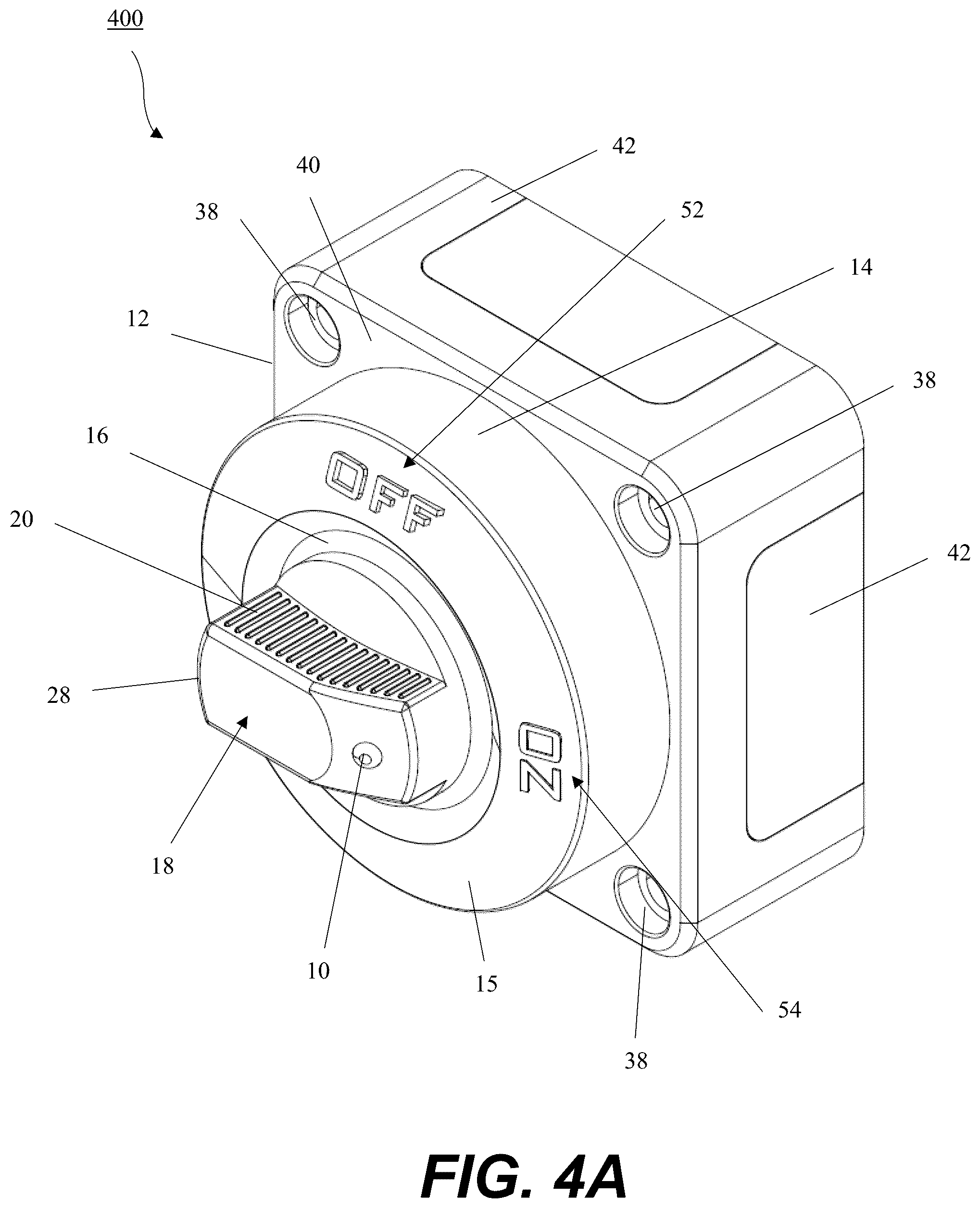 Patent US12311851 Figure 7 – Watercraft battery switch system with visual indicator