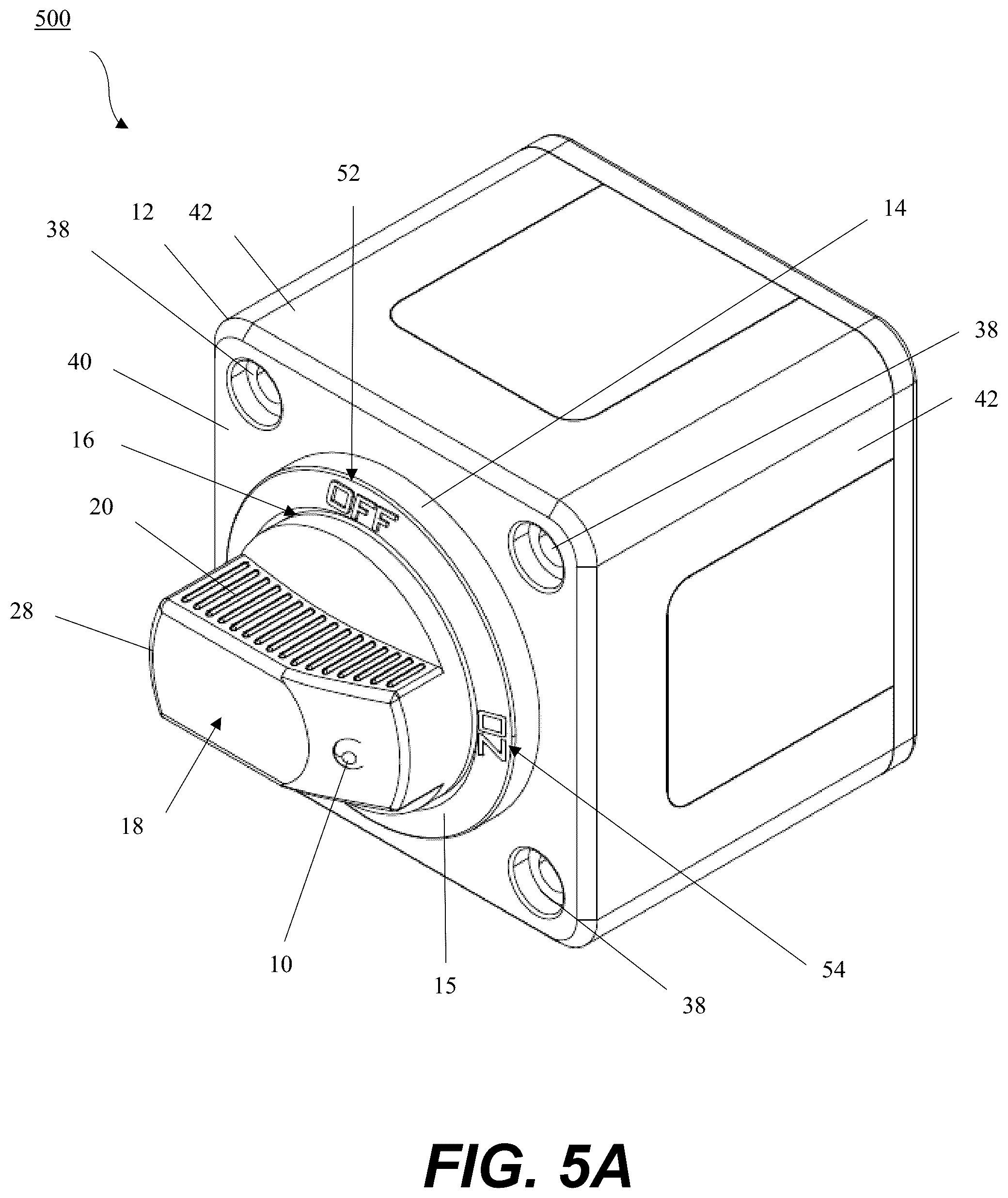 Patent US12311851 Figure 9 – Watercraft battery switch system with visual indicator