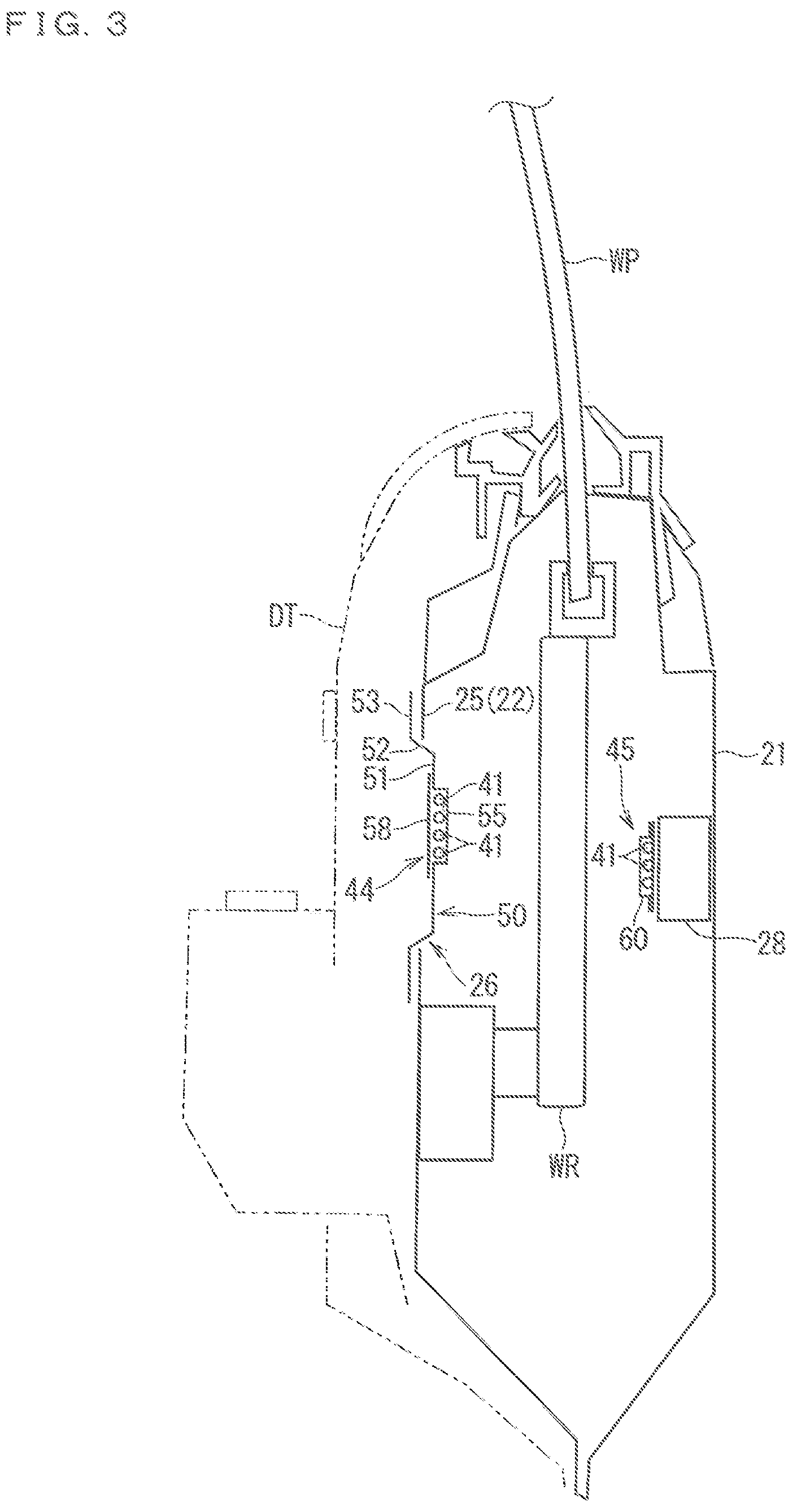 Patent US12311853 Figure 3 – Door wiring module and assembling structure of door wiring module