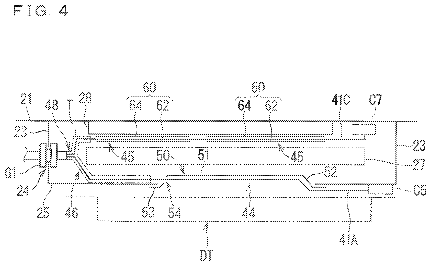 Patent US12311853 Figure 4 – Door wiring module and assembling structure of door wiring module