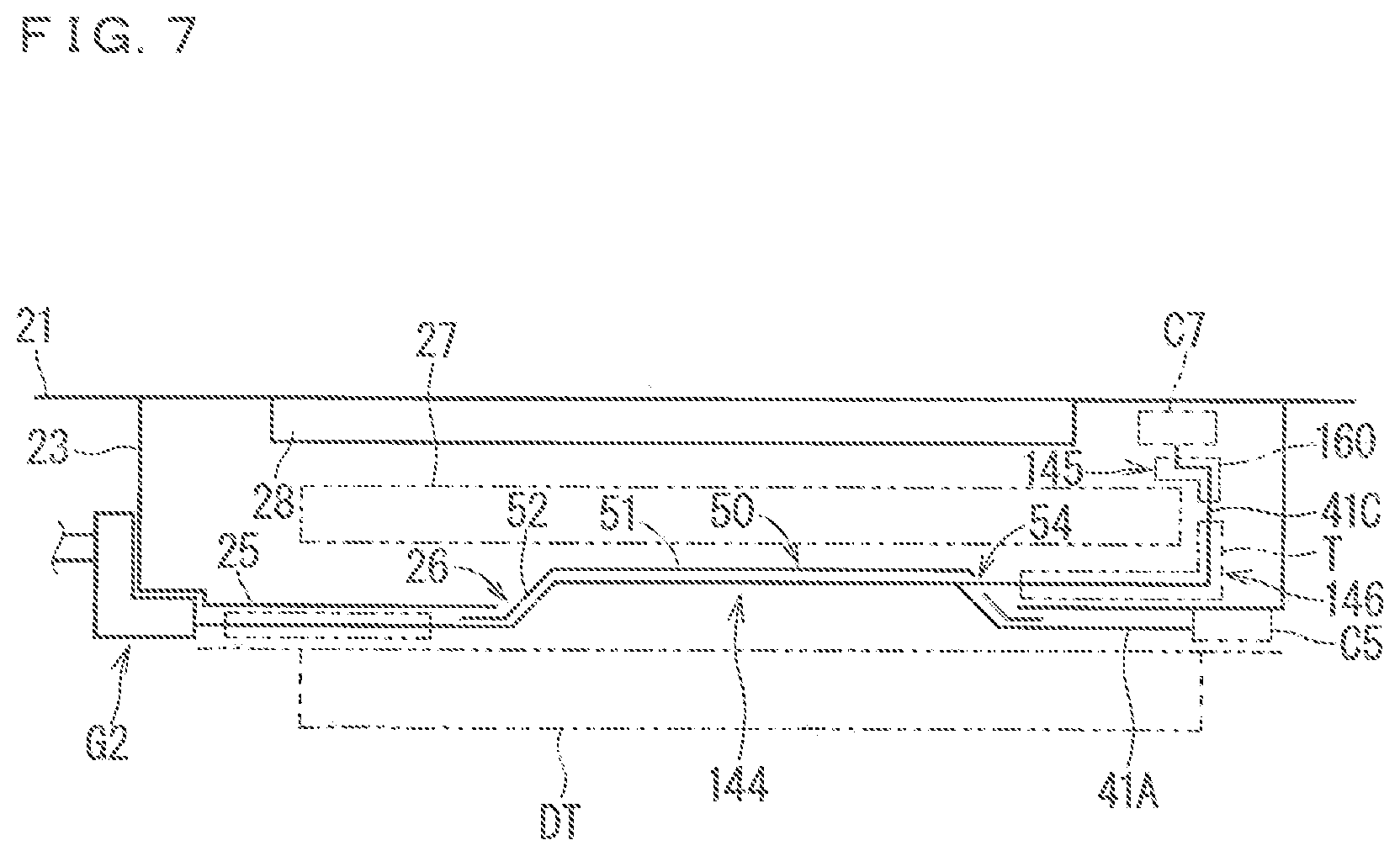 Patent US12311853 Figure 7 – Door wiring module and assembling structure of door wiring module
