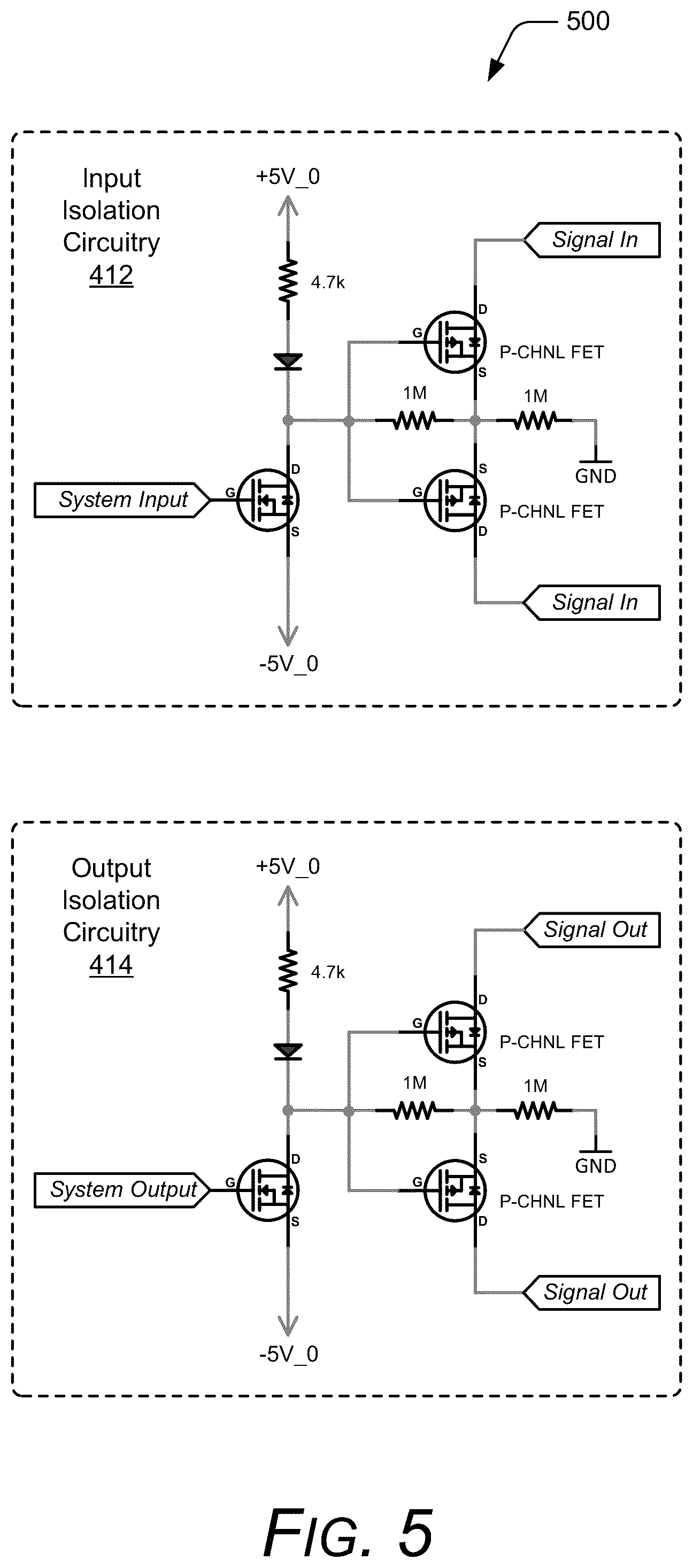 Patent US12311854 Figure 5 – Fail-safe signal injection