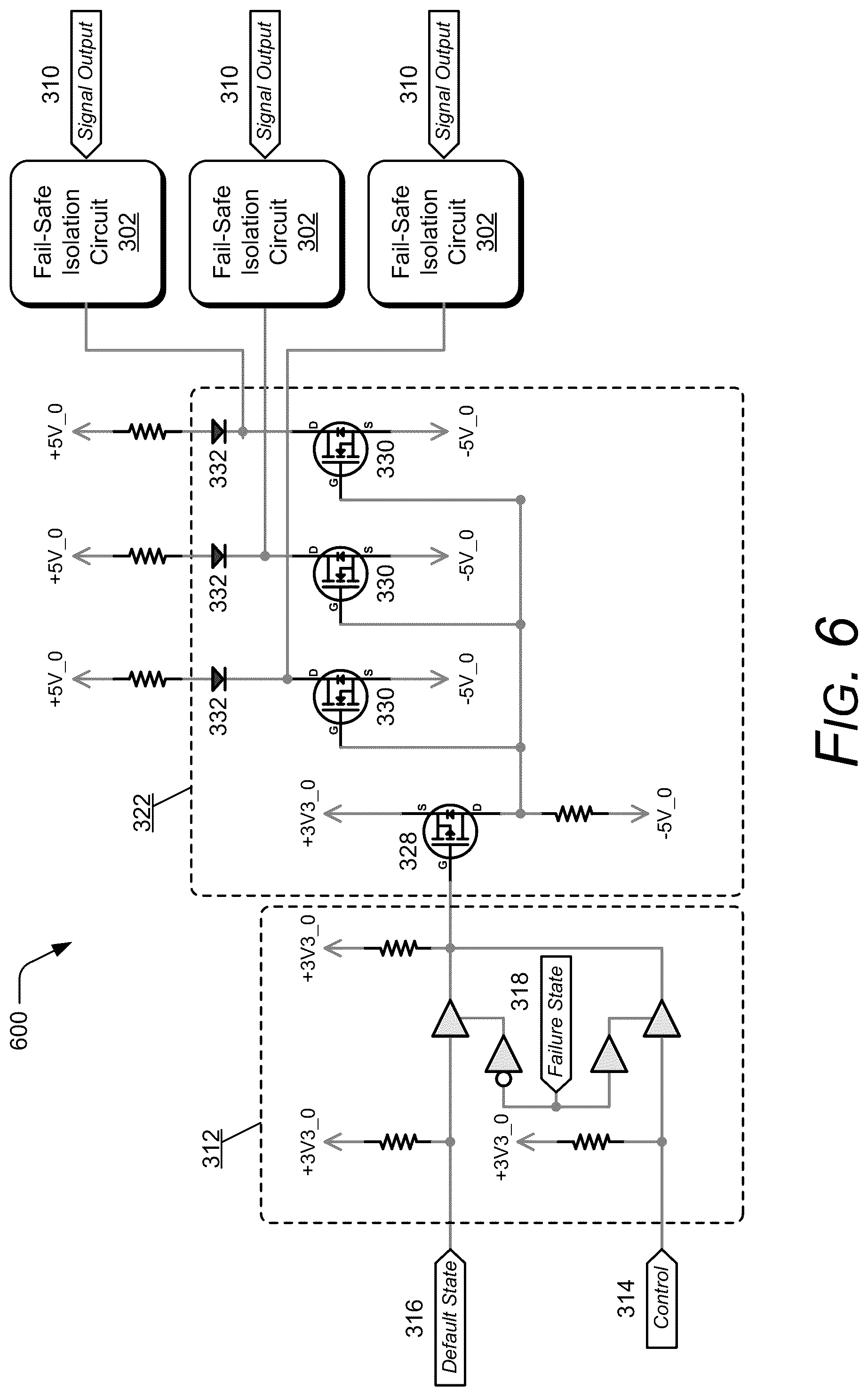 Patent US12311854 Figure 6 – Fail-safe signal injection