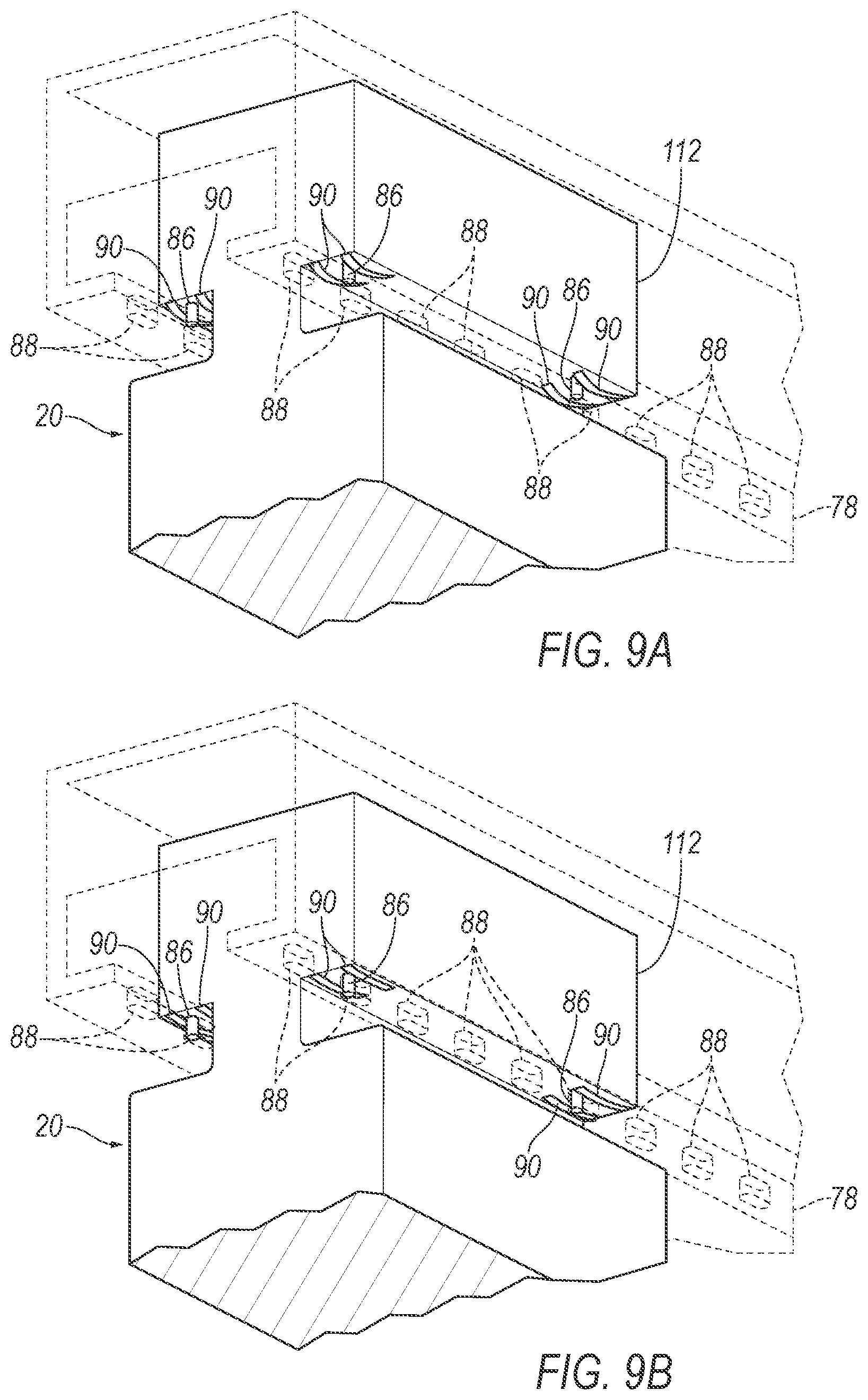 Patent US12311860 Figure 9 – Slidable post adjacent rotatable seat