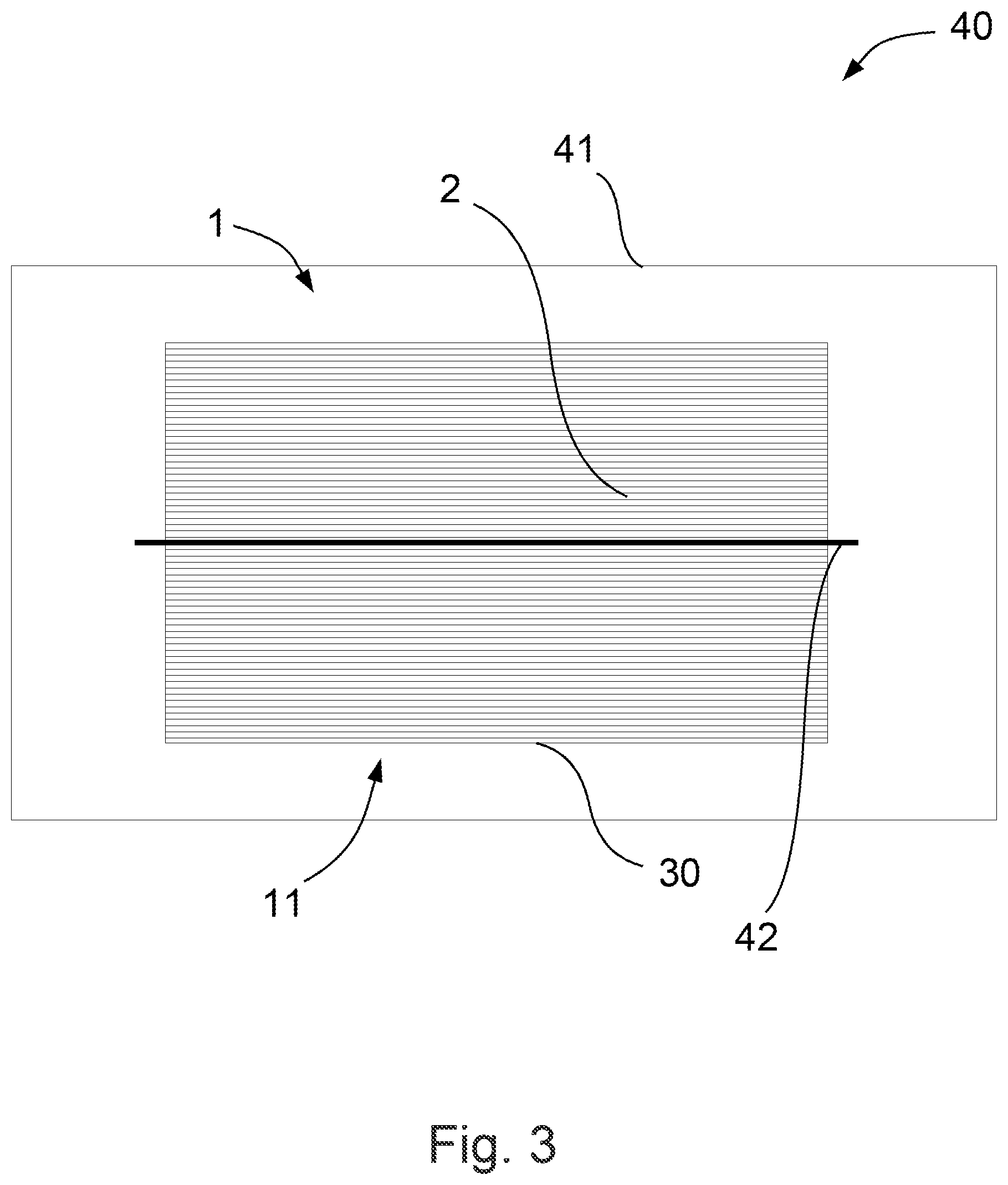 Patent US12311864 Figure 3 – Decorative layer for an interior trim part and interior trim part having the decorative layer