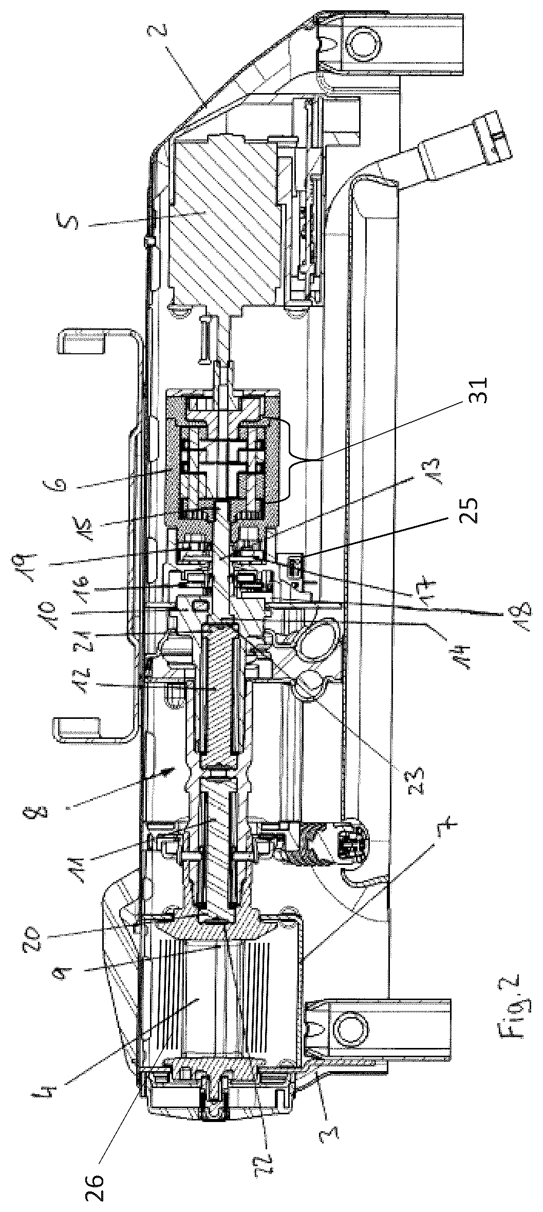 Patent US12311871 Figure 2 – Belt retractor
