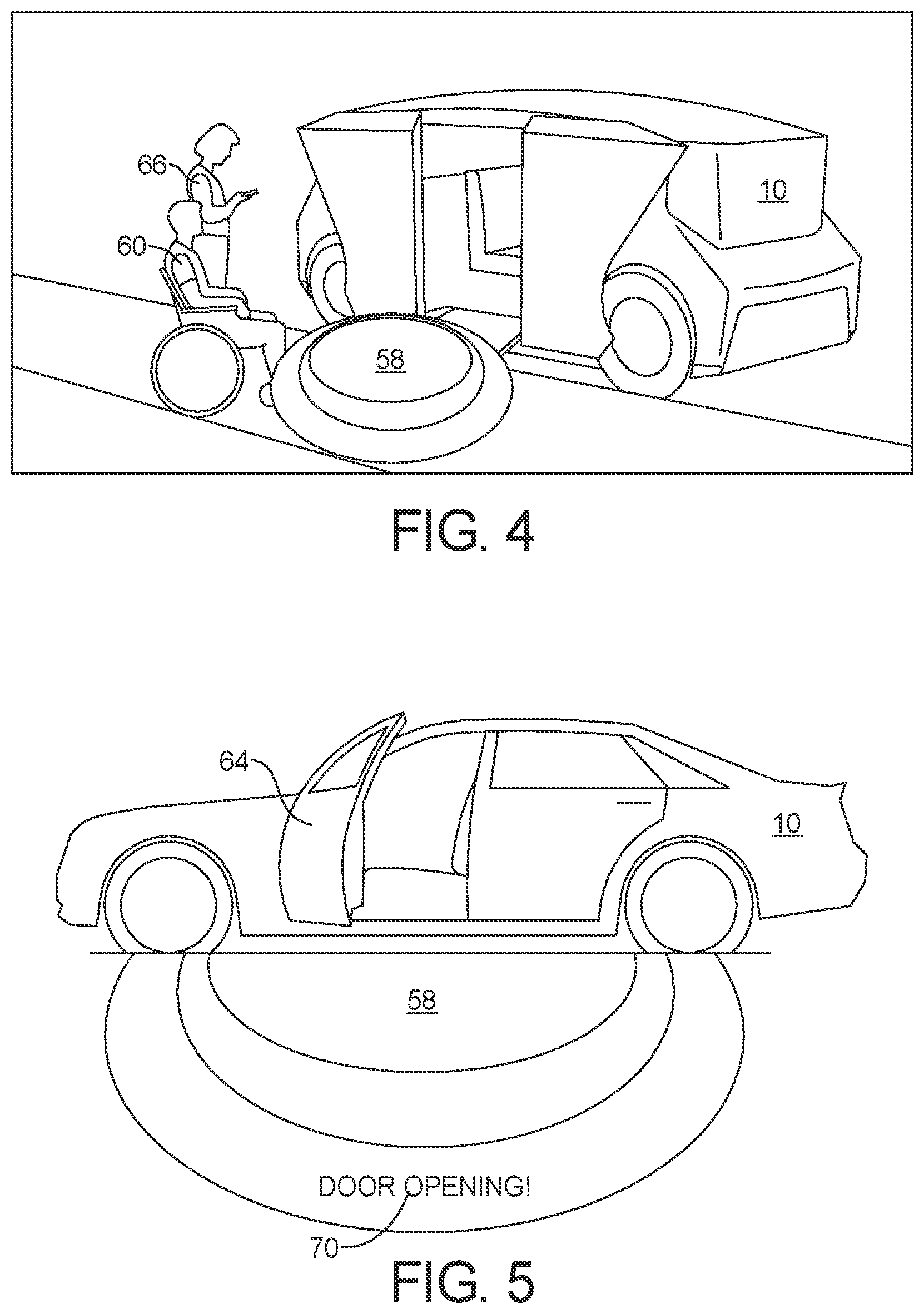 Patent US12311876 Figure 3 – Projected security zone