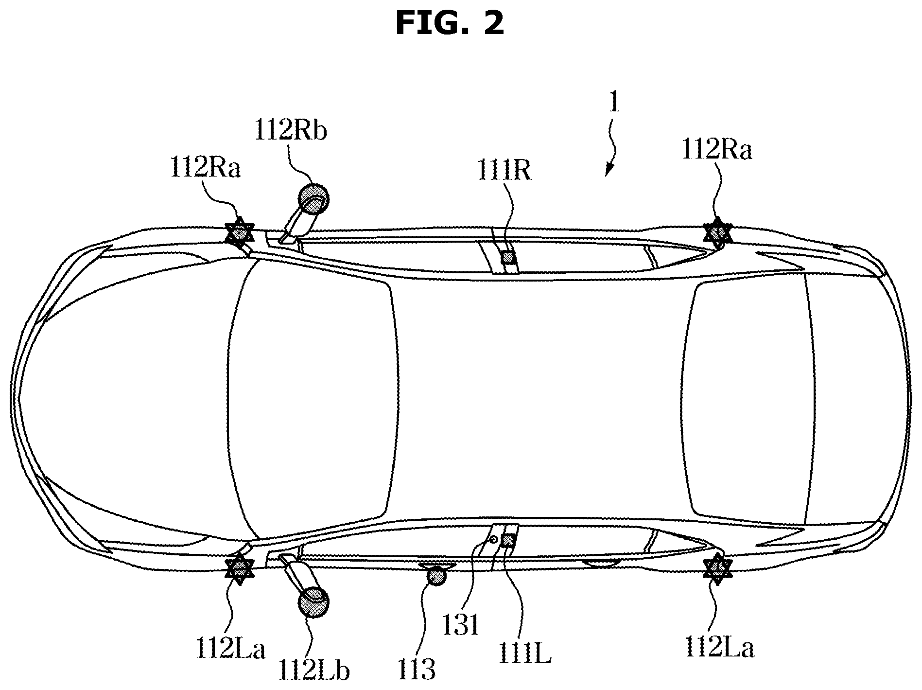 Patent US12311882 Figure 2 – Vehicle and control method thereof