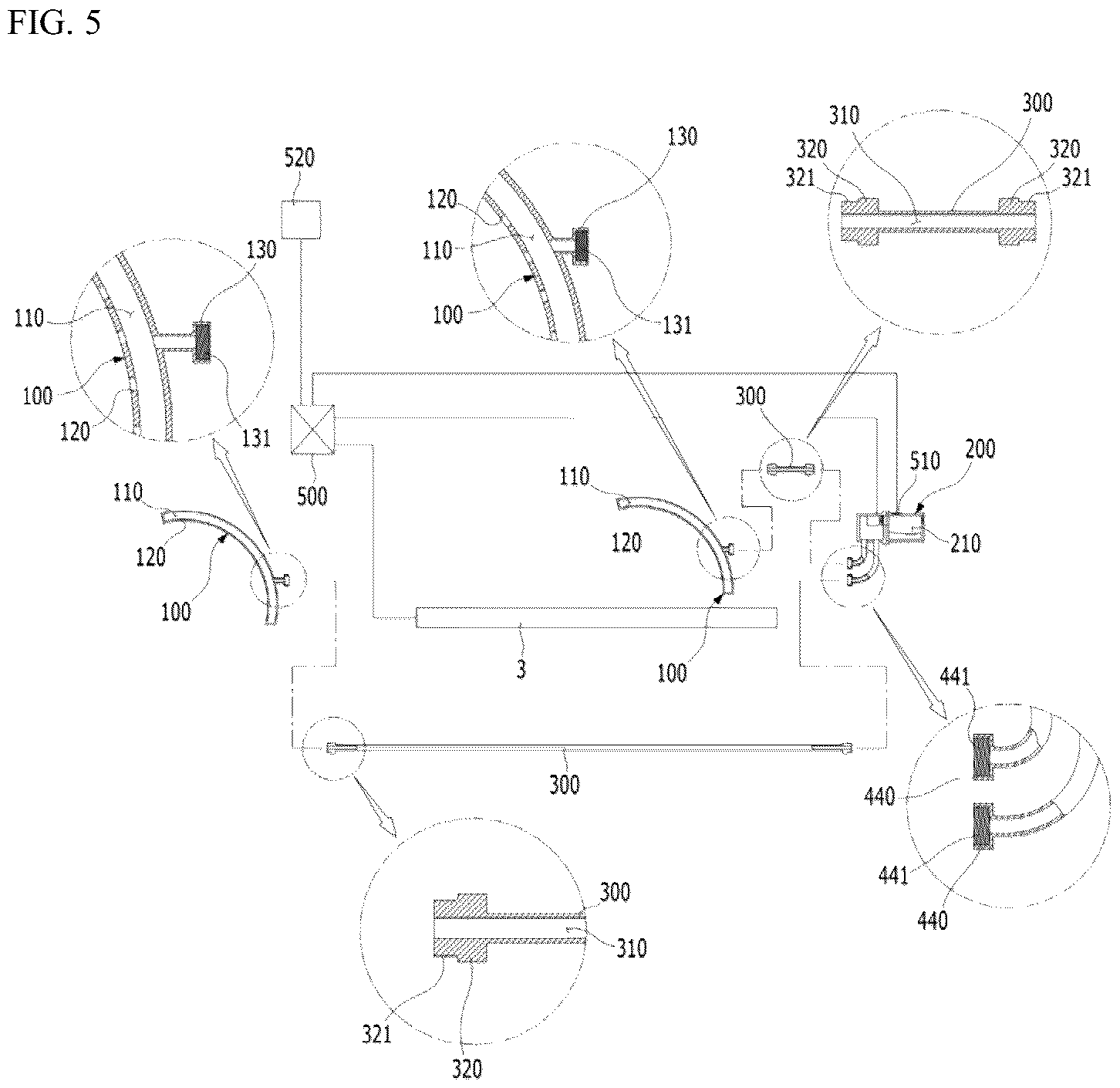 Patent US12311893 Figure 5 – Dust collector for vehicle