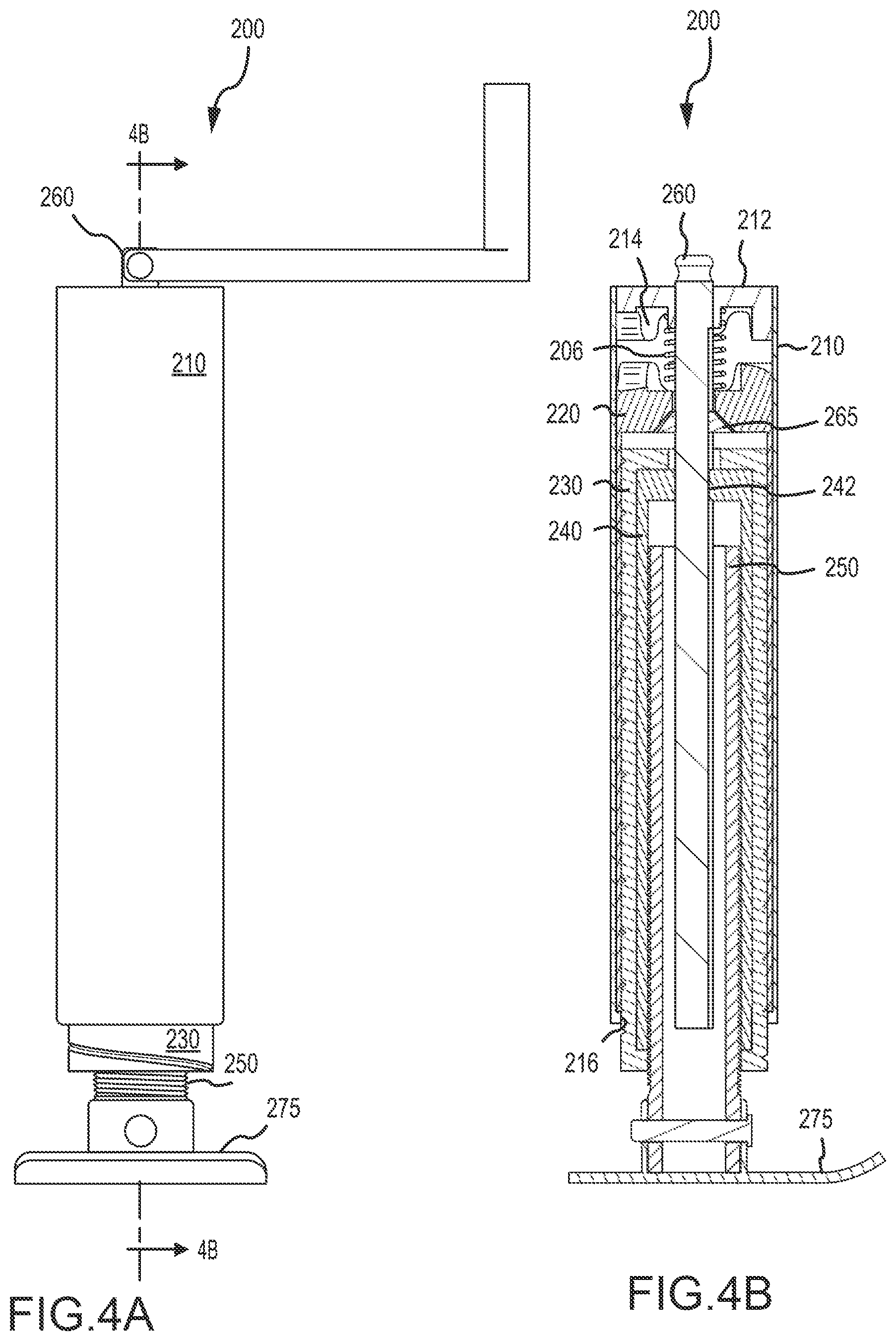 Patent US12311895 Figure 4 – Two speed trailer jack