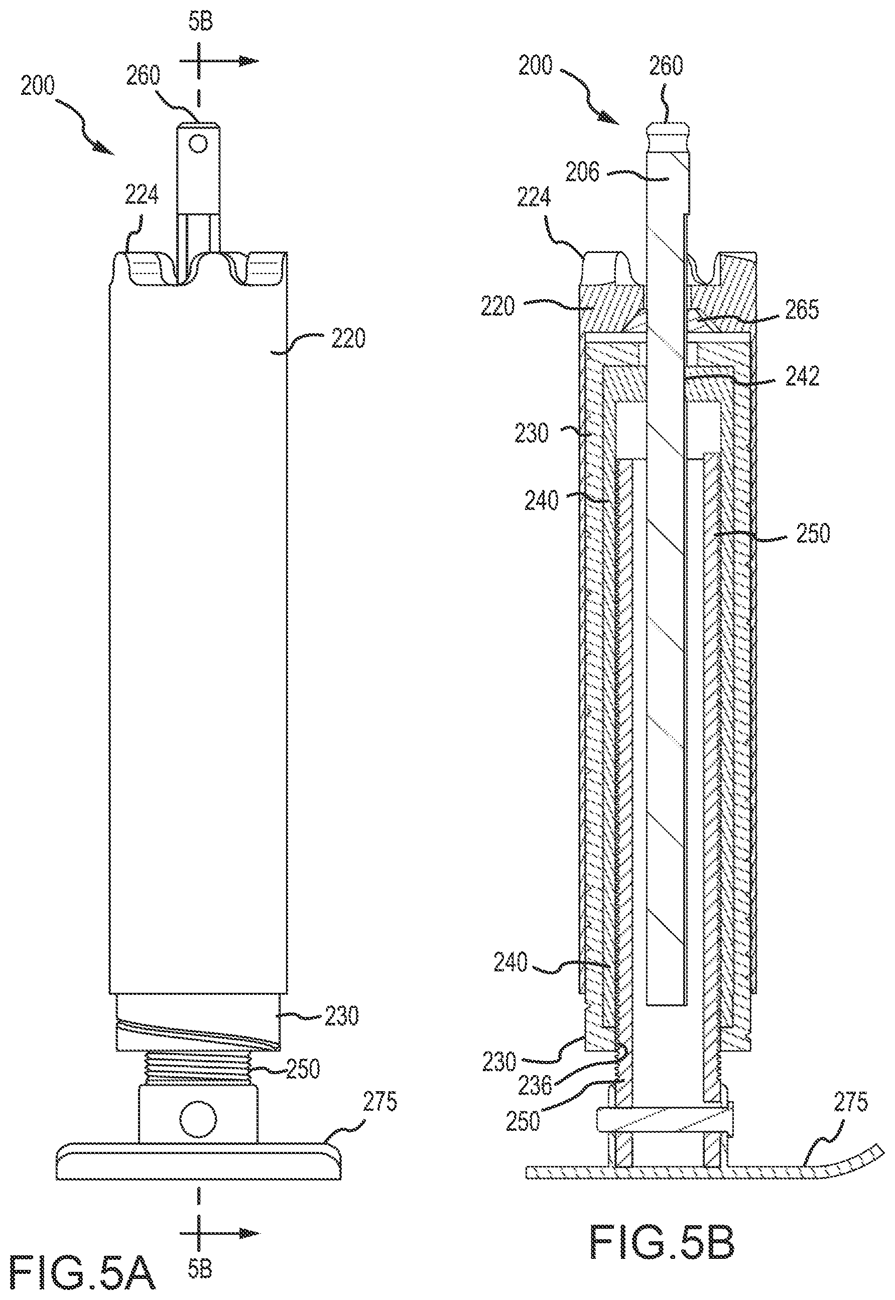Patent US12311895 Figure 7 – Two speed trailer jack