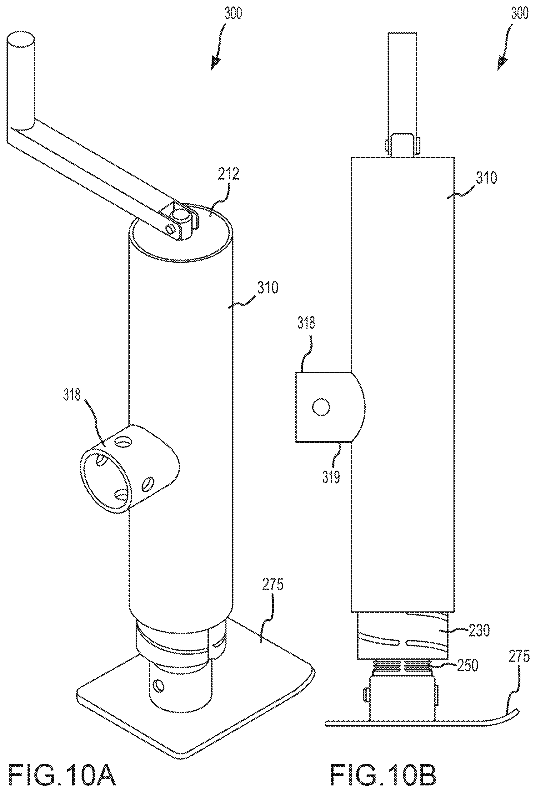 Patent US12311895 Figure 12 – Two speed trailer jack