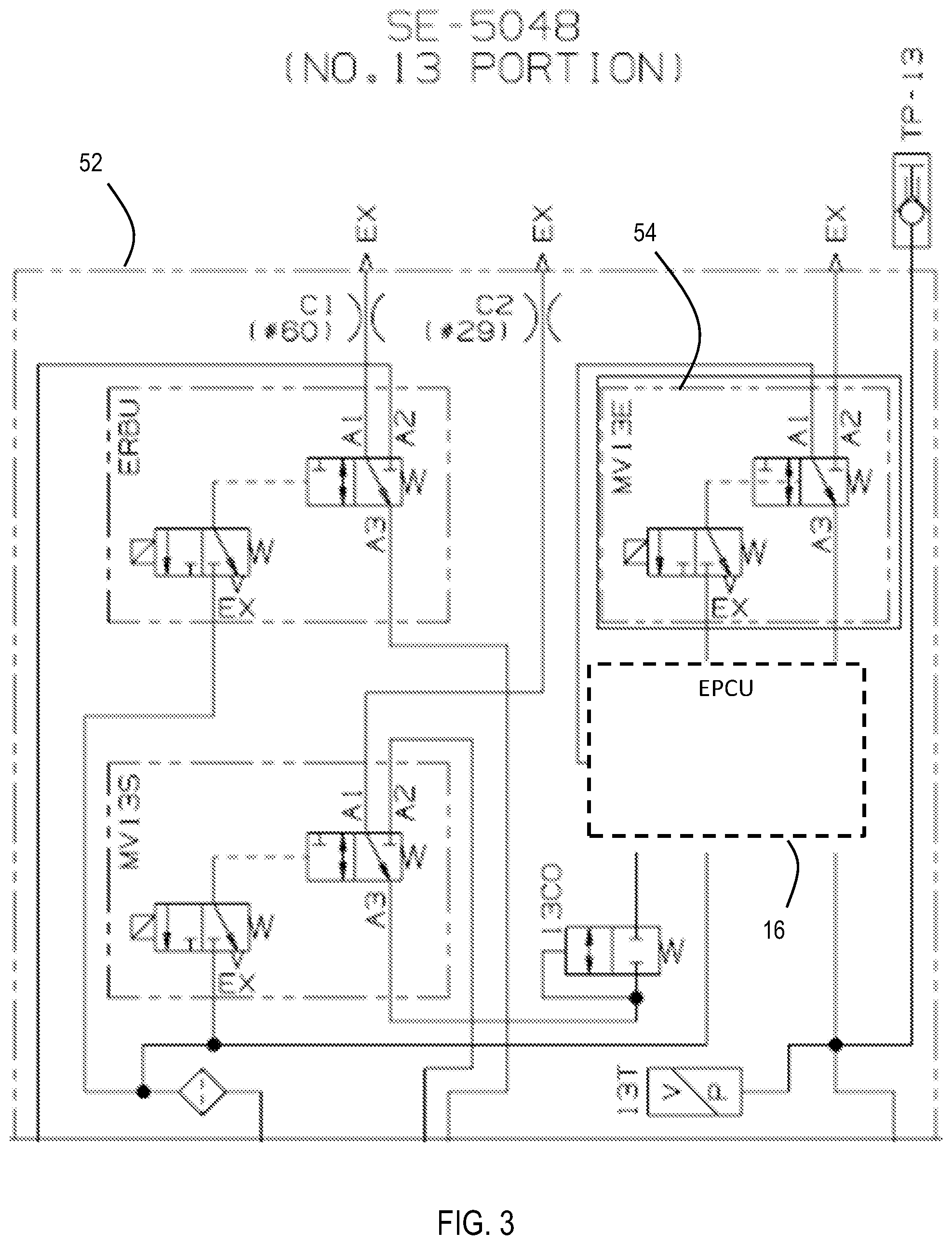 Patent US12311897 Figure 3 – Consist swap mode with rollaway mitigation
