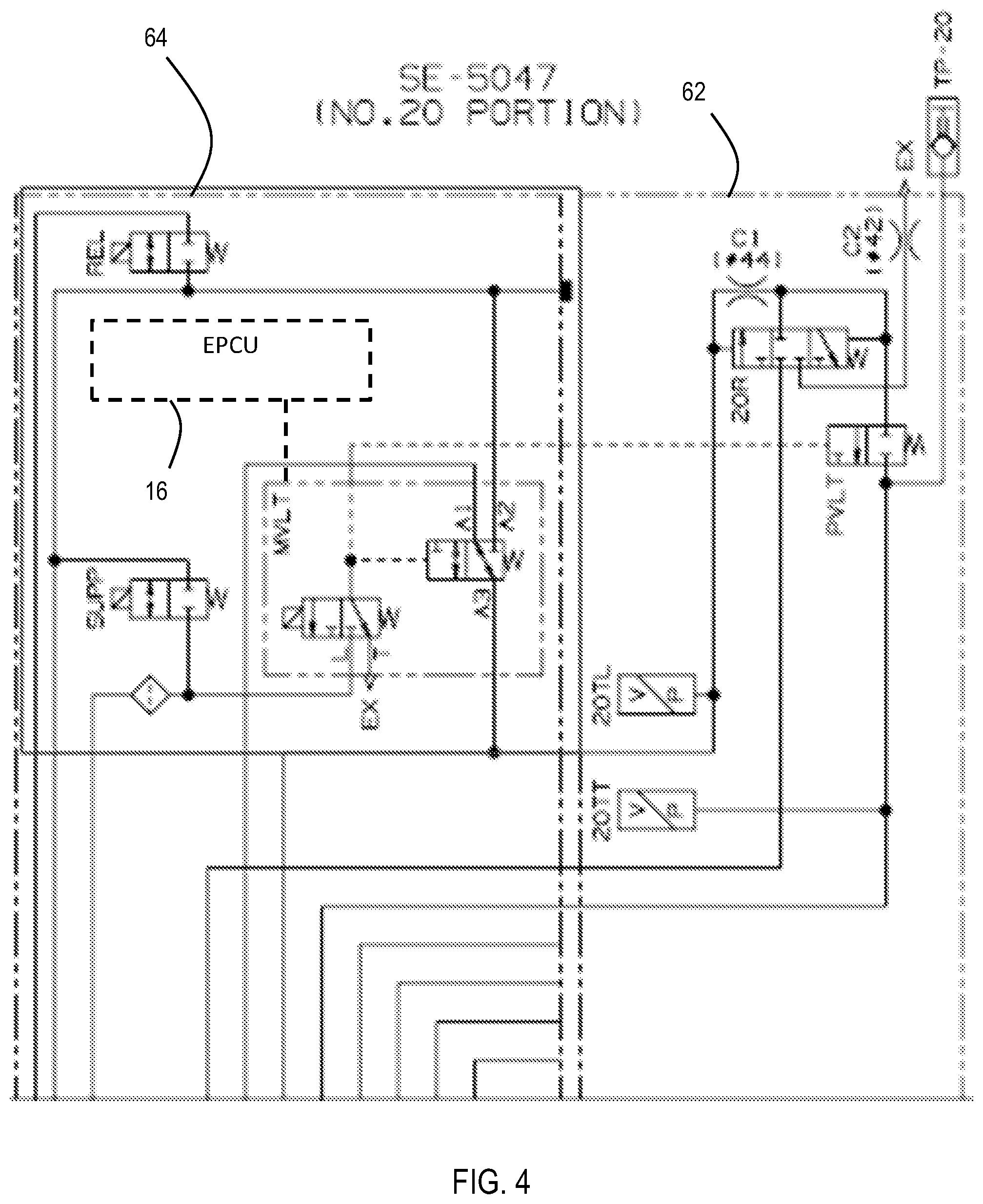 Patent US12311897 Figure 4 – Consist swap mode with rollaway mitigation
