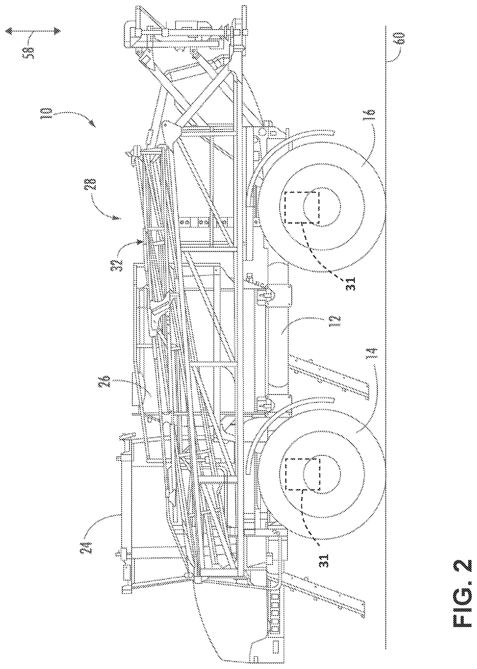 Patent US12311907 Figure 2 – Routing system and methods for an agricultural applicator