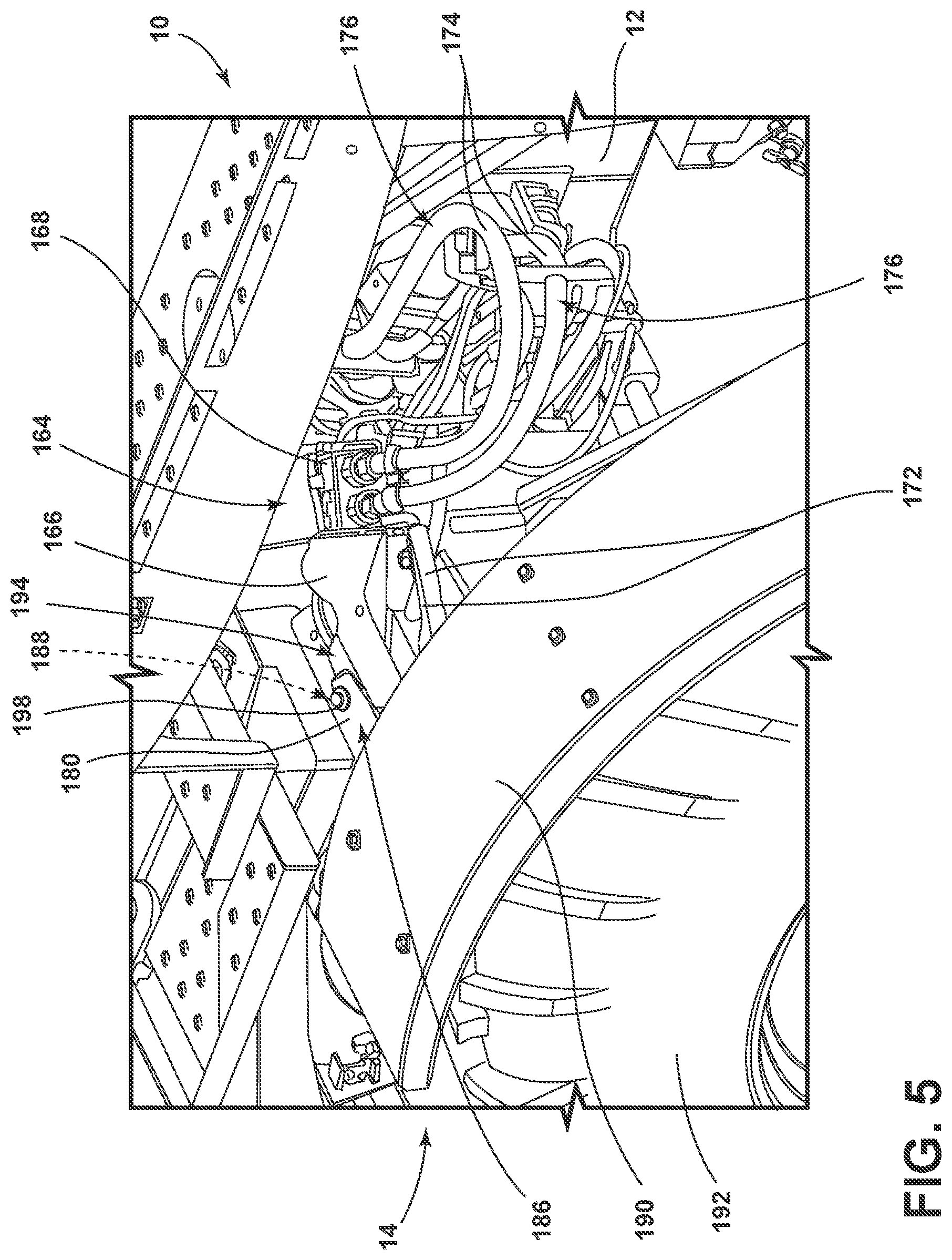 Patent US12311907 Figure 5 – Routing system and methods for an agricultural applicator