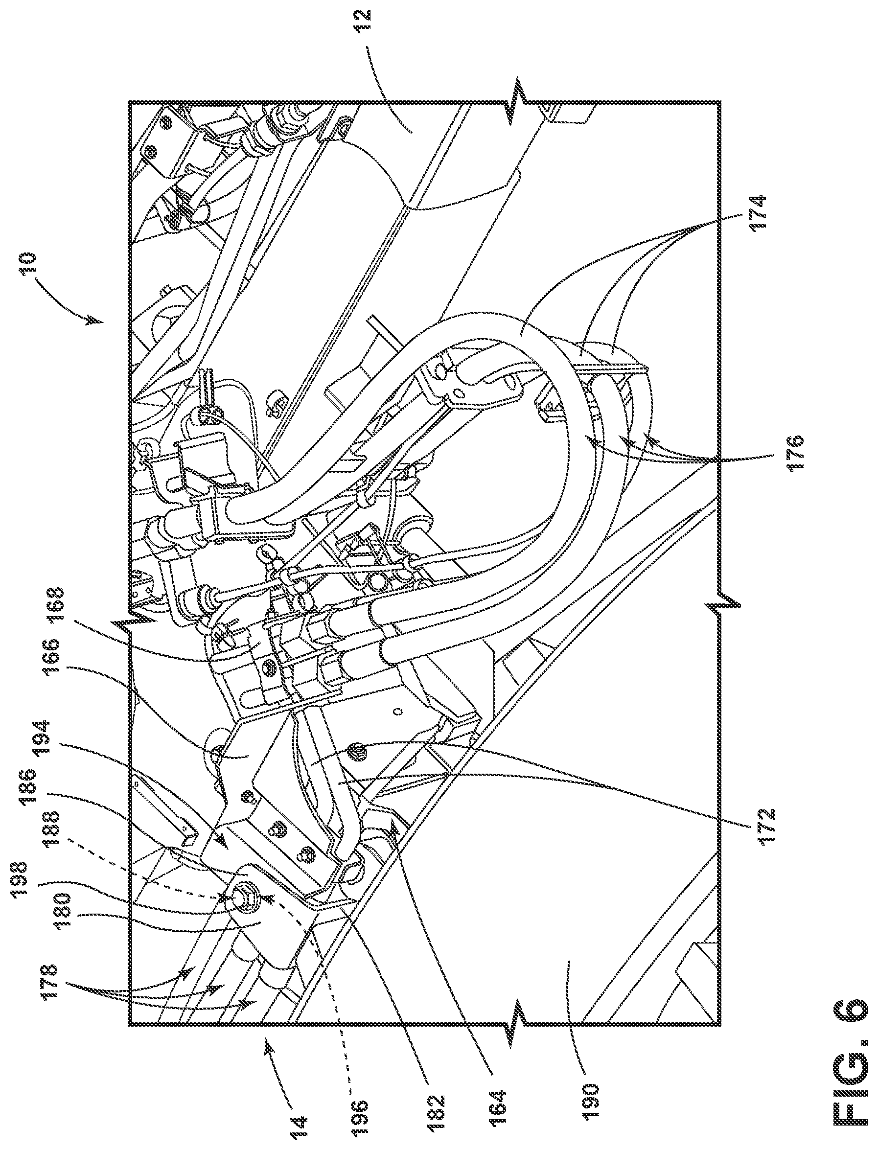 Patent US12311907 Figure 6 – Routing system and methods for an agricultural applicator