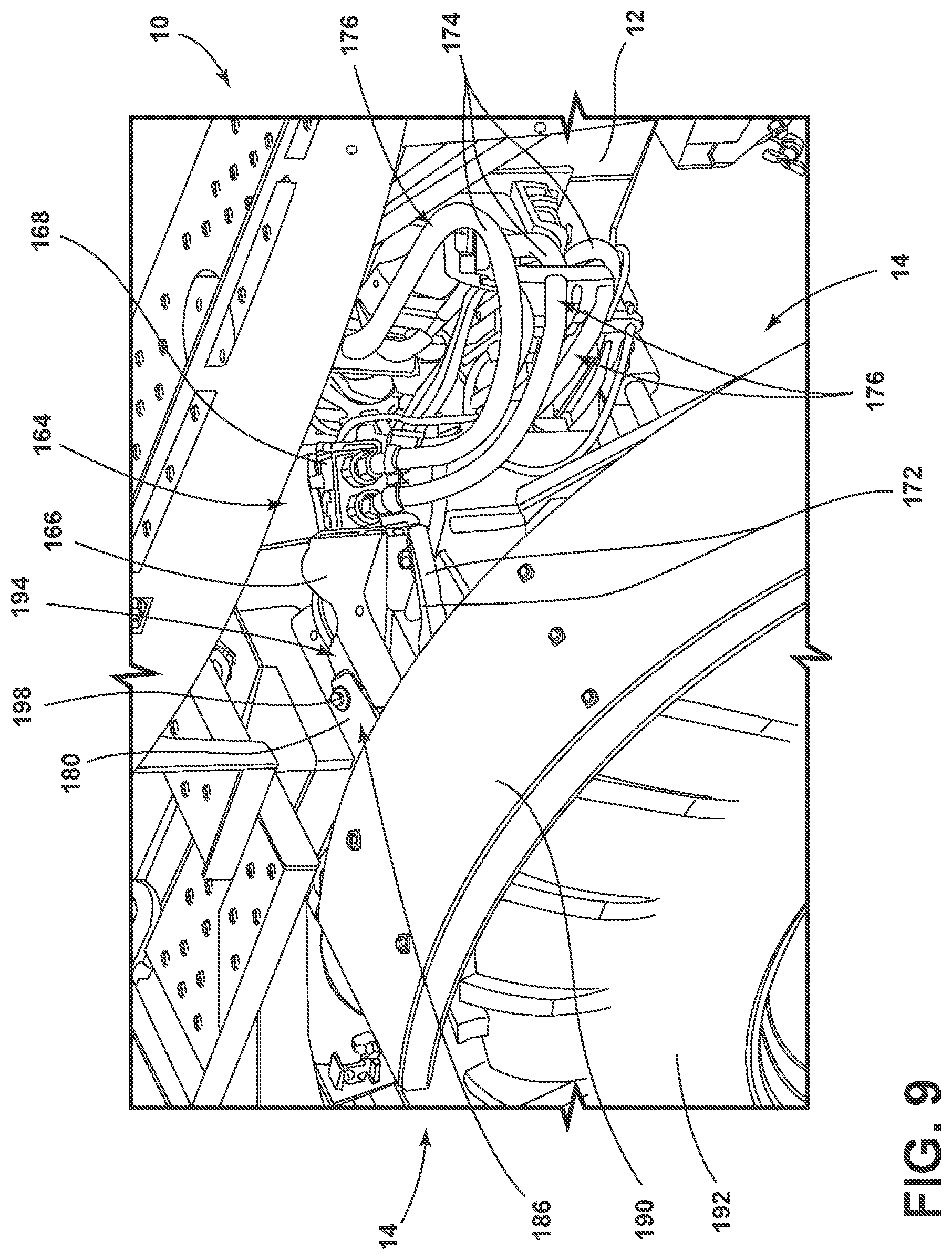 Patent US12311907 Figure 9 – Routing system and methods for an agricultural applicator