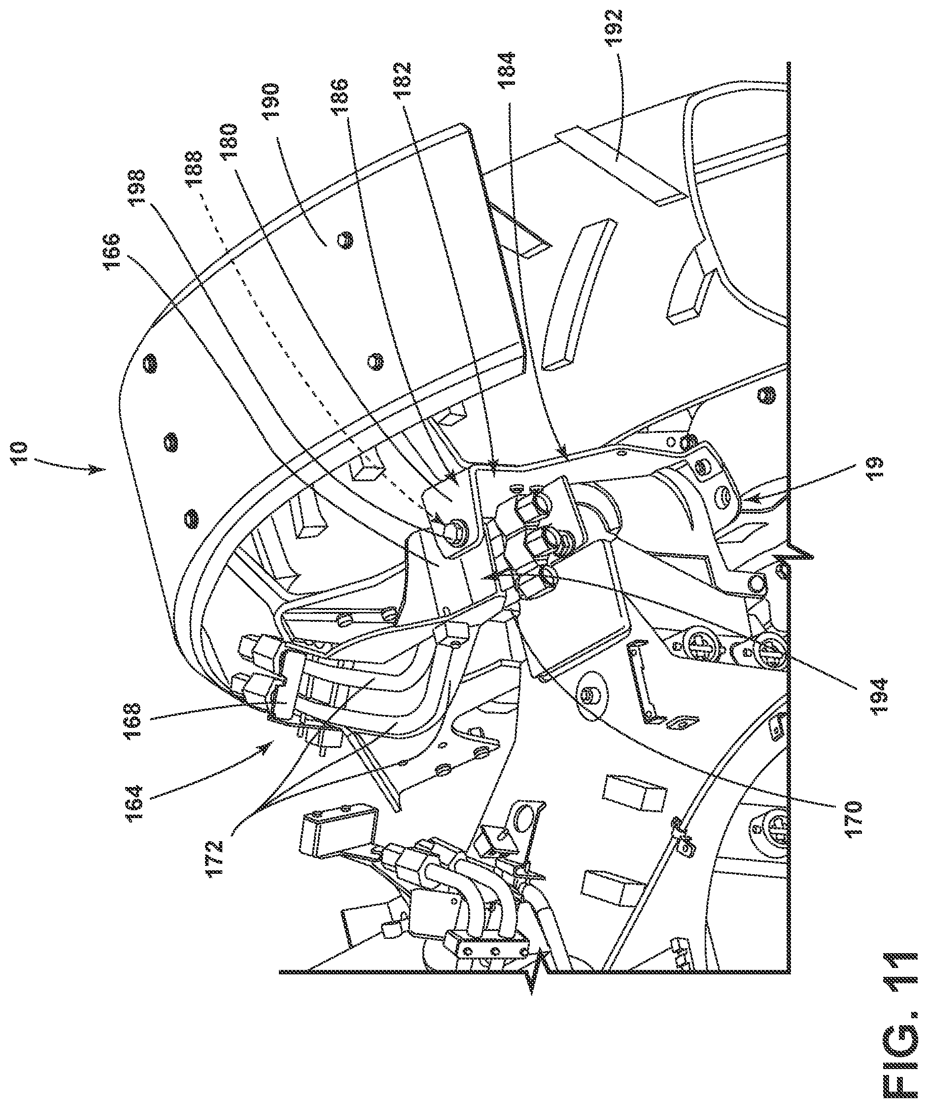 Patent US12311907 Figure 11 – Routing system and methods for an agricultural applicator