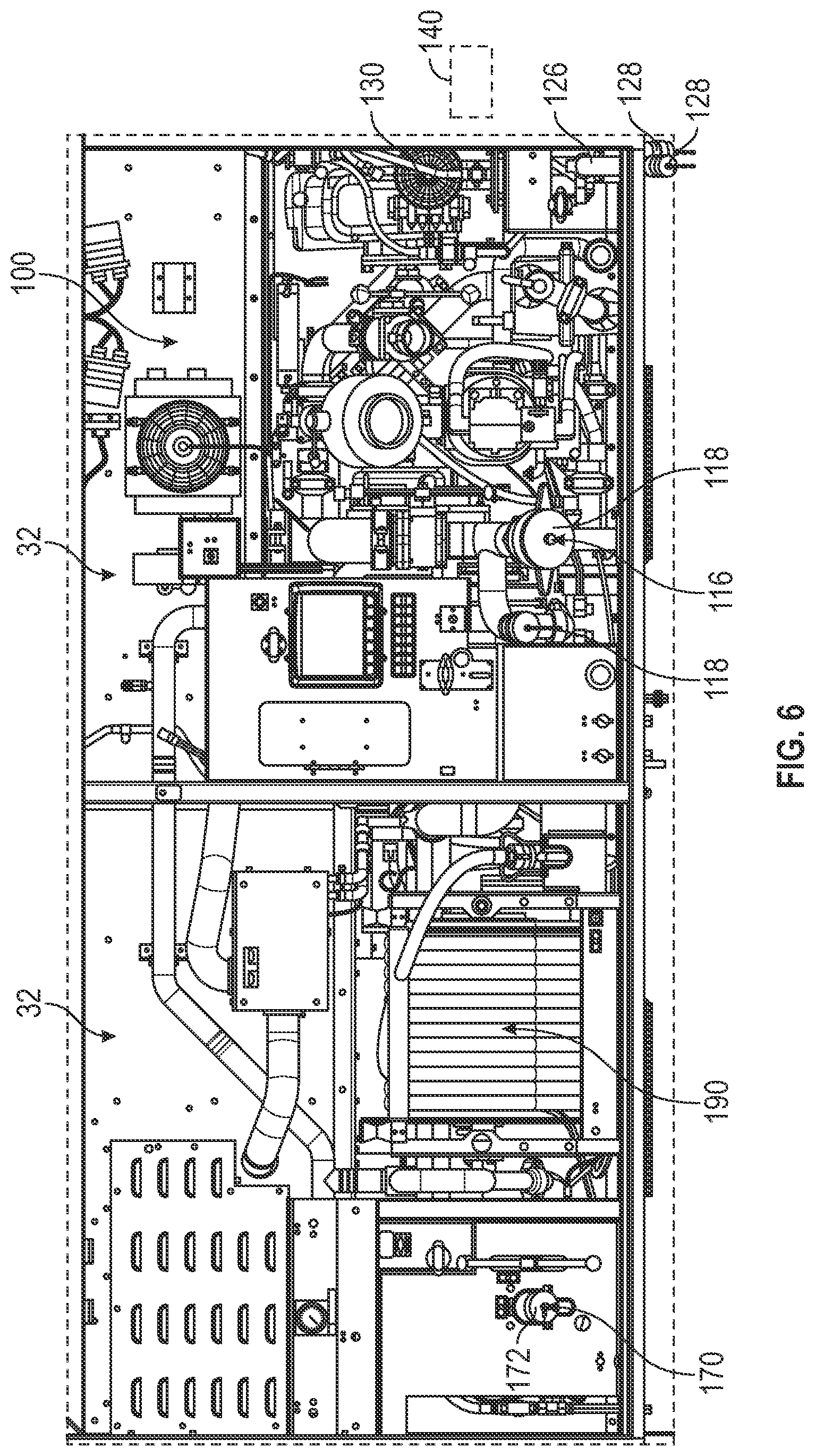 Patent US12311910 Figure 6 – Vehicle with accessory drive