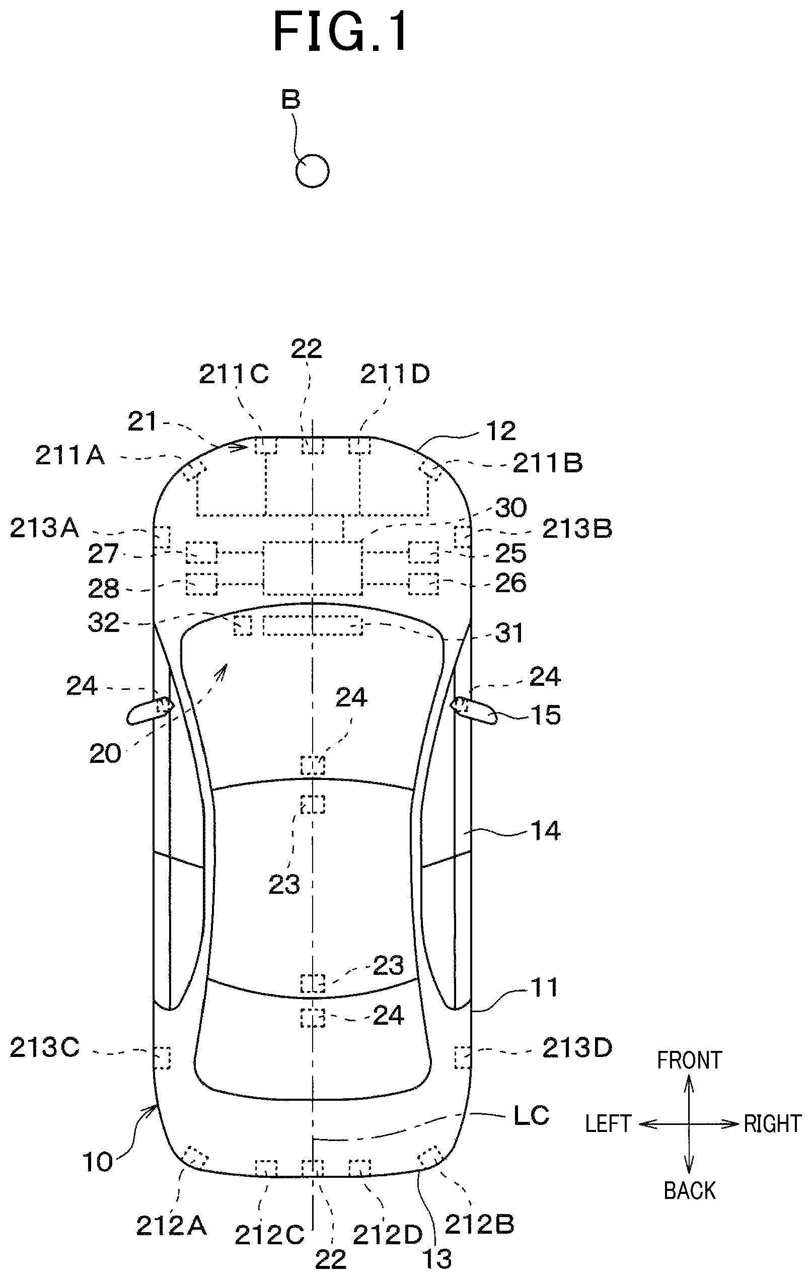 Patent US12311919 Figure 1 – Information processing device and information processing method