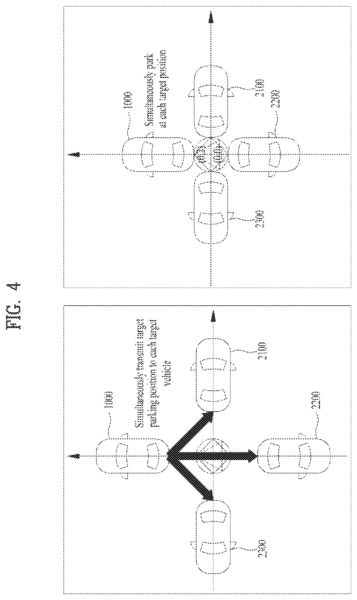 Patent US12311921 Figure 4 – Method for joint parking and system therefor