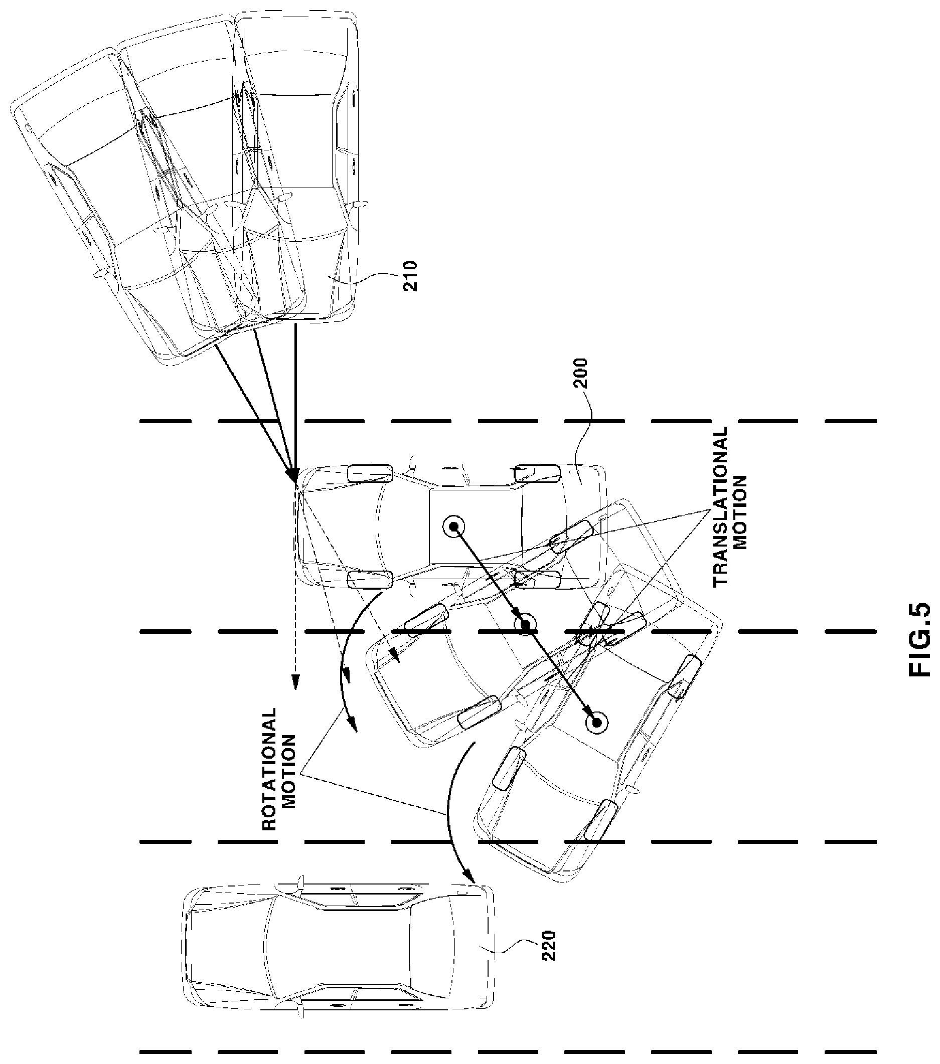 Patent US12311928 Figure 5 – Method for controlling secondary collision avoidance of vehicle