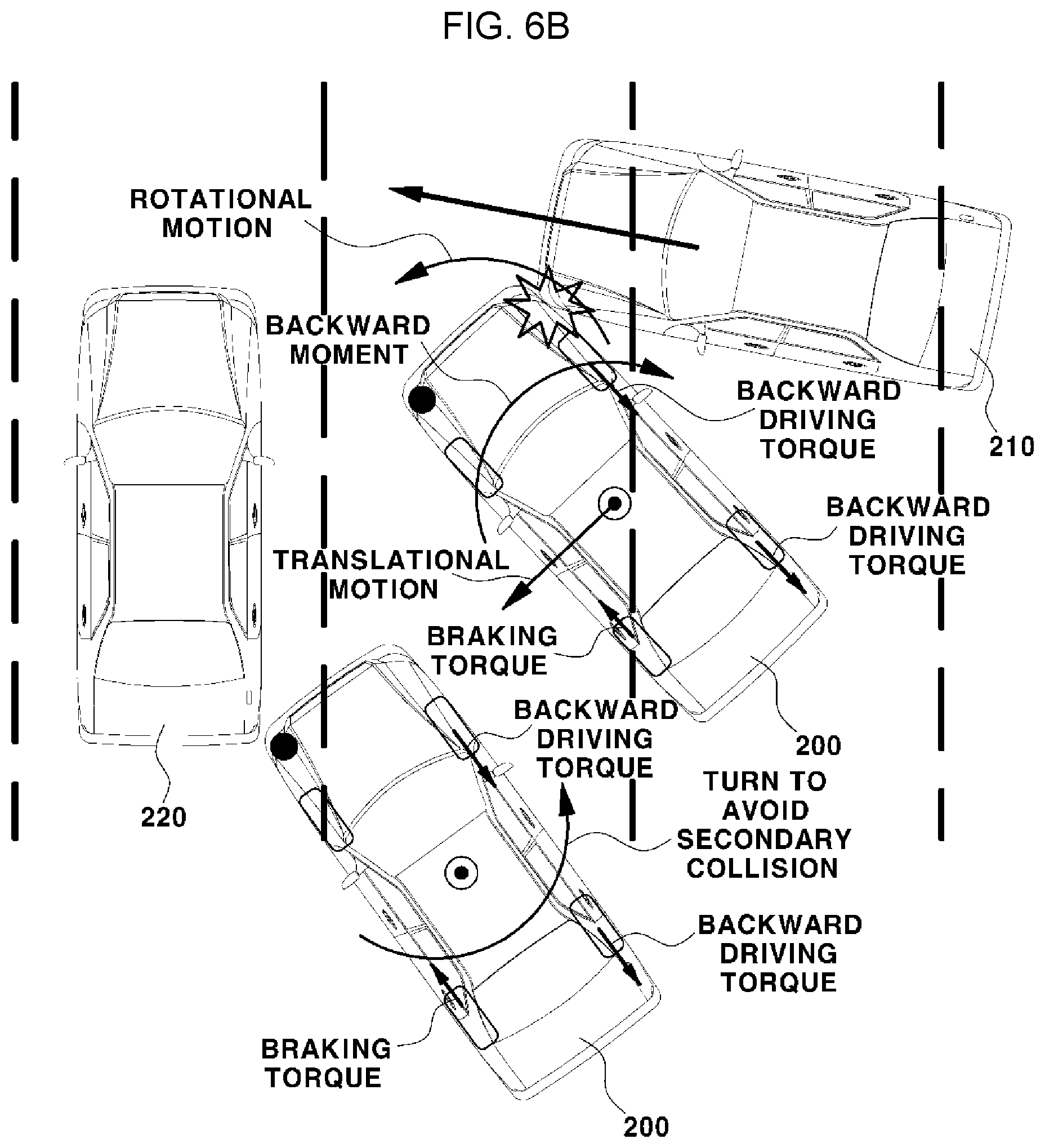 Patent US12311928 Figure 7 – Method for controlling secondary collision avoidance of vehicle