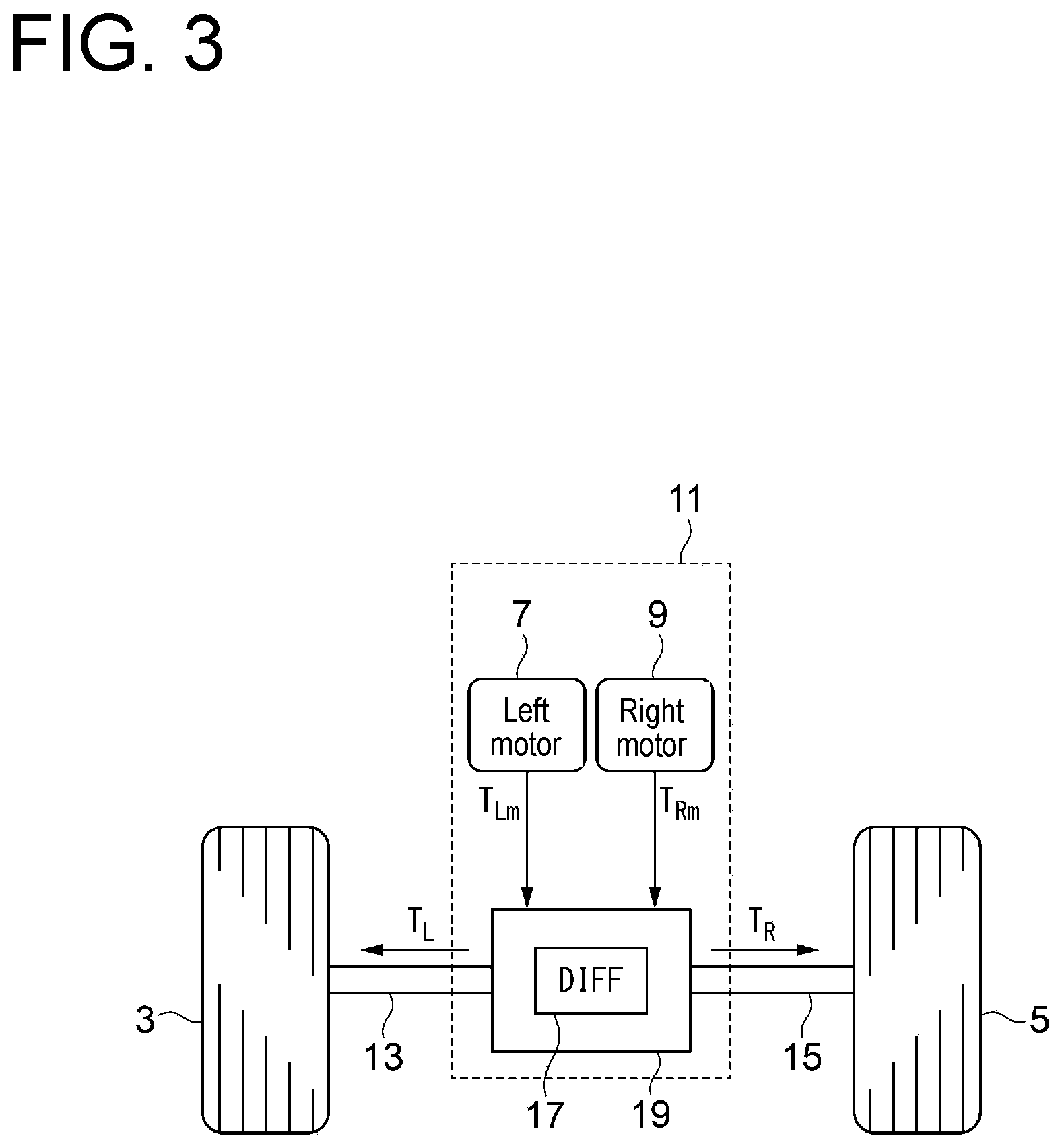 Patent US12311950 Figure 3 – Motor control device for electric vehicle
