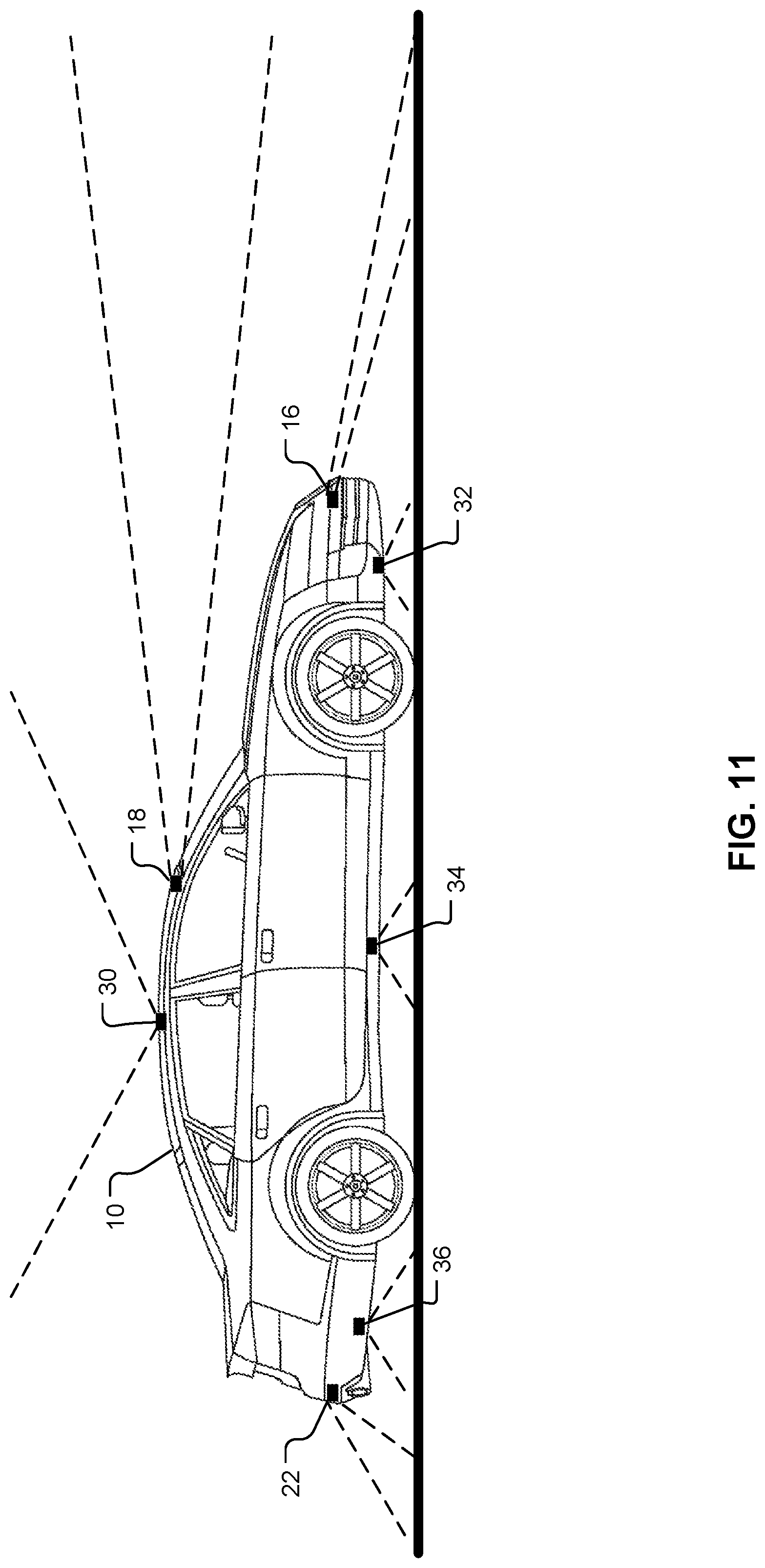 Patent US12311953 Figure 11 – Snow friction determination by autonomous vehicle