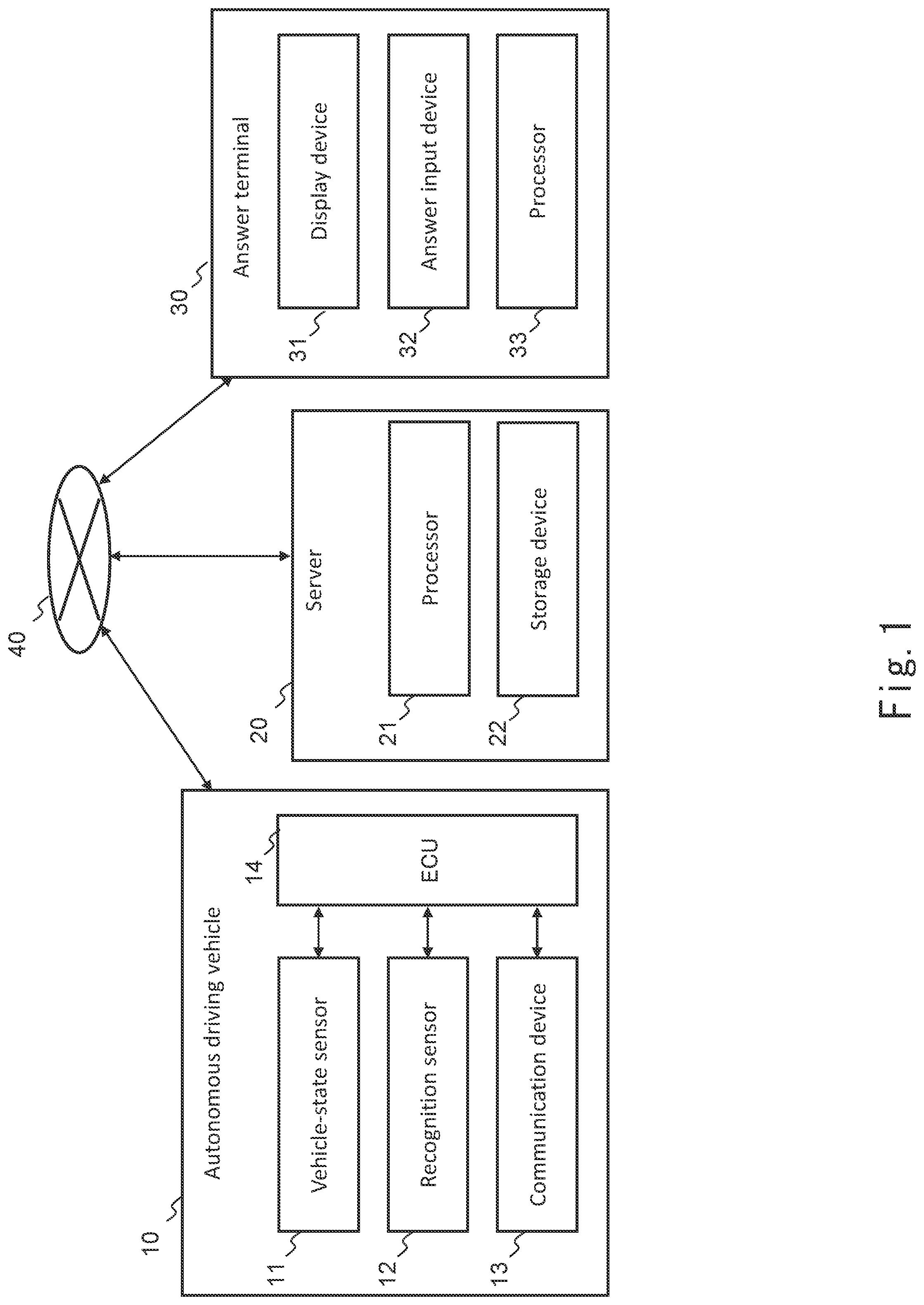Patent US12311964 — Questionnaire apparatus, questionnaire method, and non-transitory computer-readable storage medium — Figure 1
