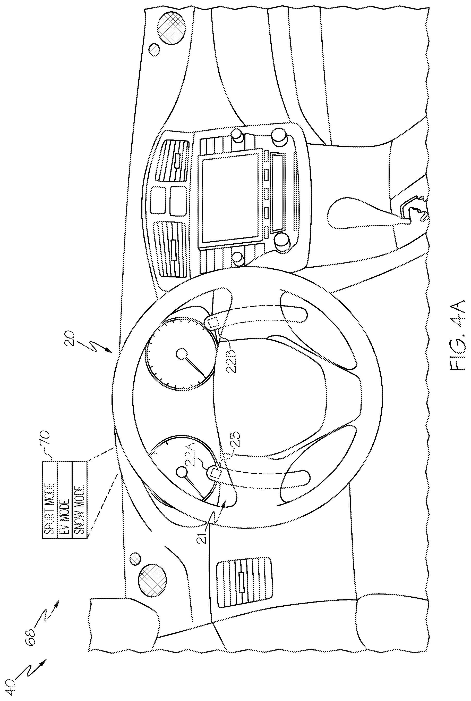 Patent US12311965 Figure 4 – Vehicles, systems, and methods for selecting a recommended vehicle driving mode