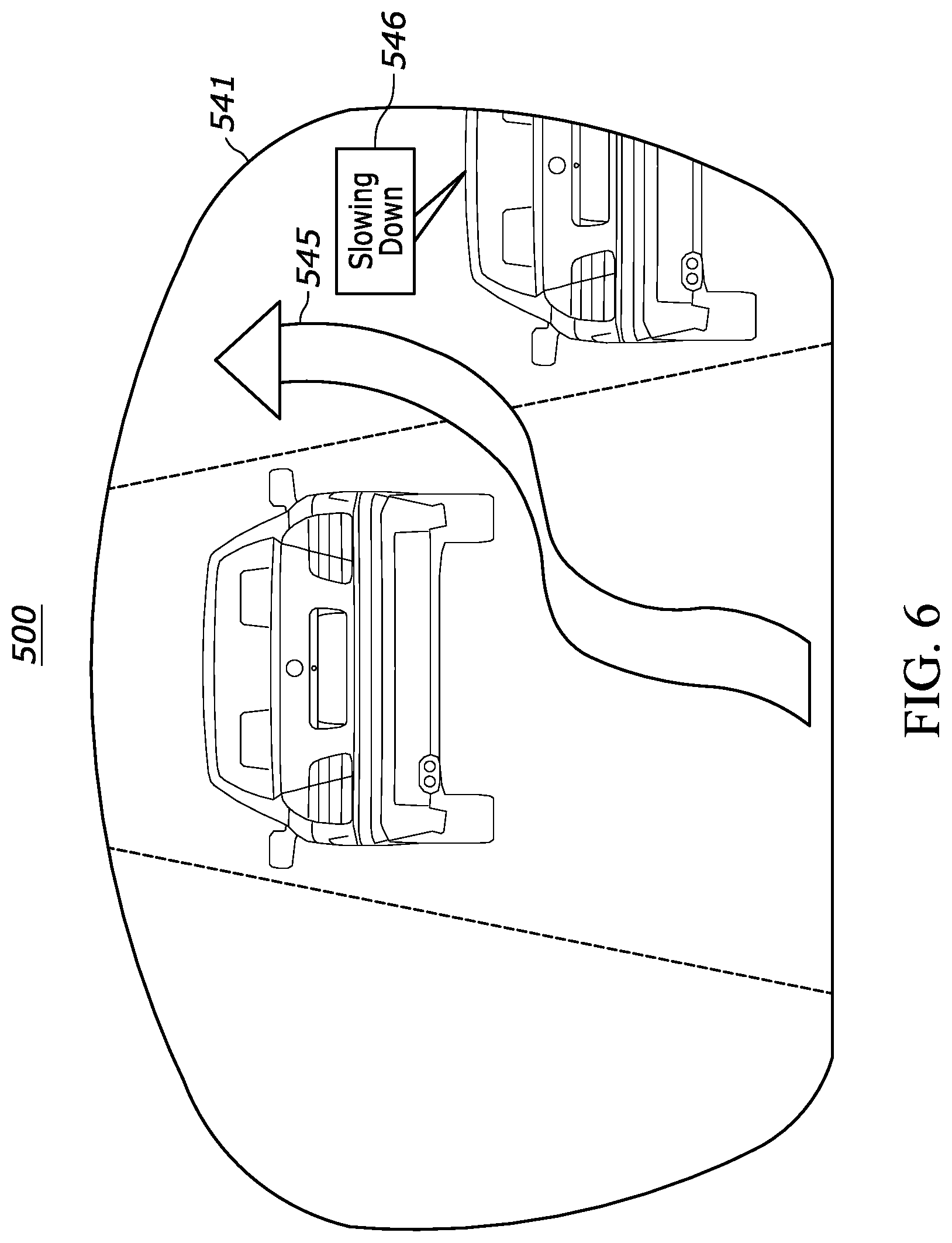 Patent US12311966 Figure 6 – Systems and methods for in-vehicle driver assistance via augmented reality