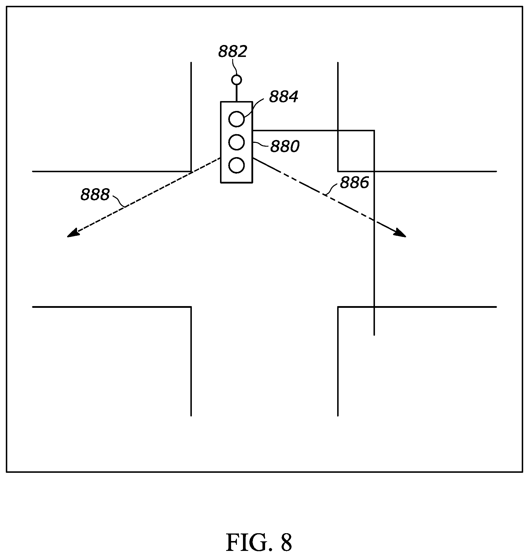 Patent US12311966 Figure 8 – Systems and methods for in-vehicle driver assistance via augmented reality