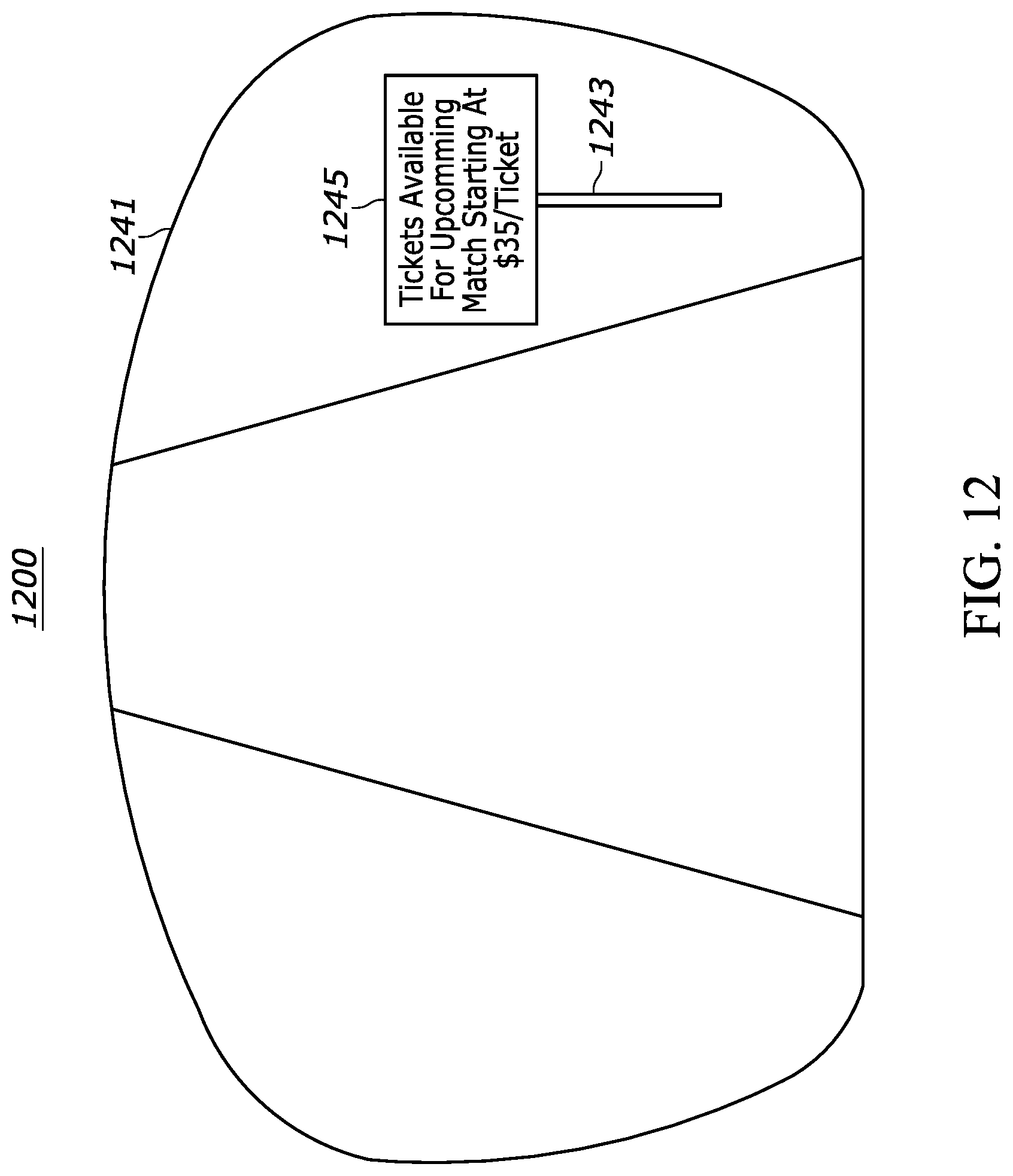 Patent US12311966 Figure 12 – Systems and methods for in-vehicle driver assistance via augmented reality