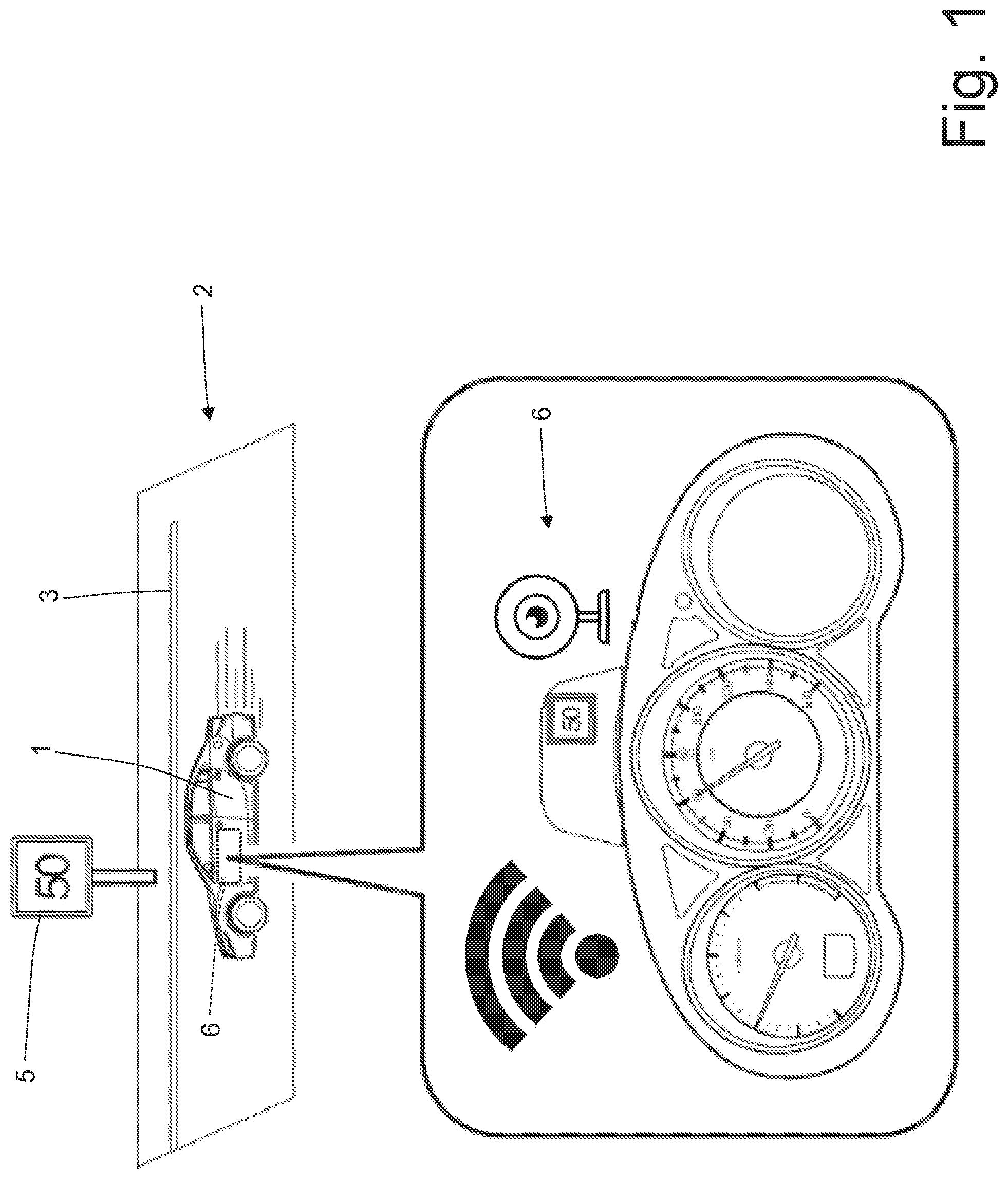 Patent US12311967 — Vehicle control method with road sign recognition — Figure 1