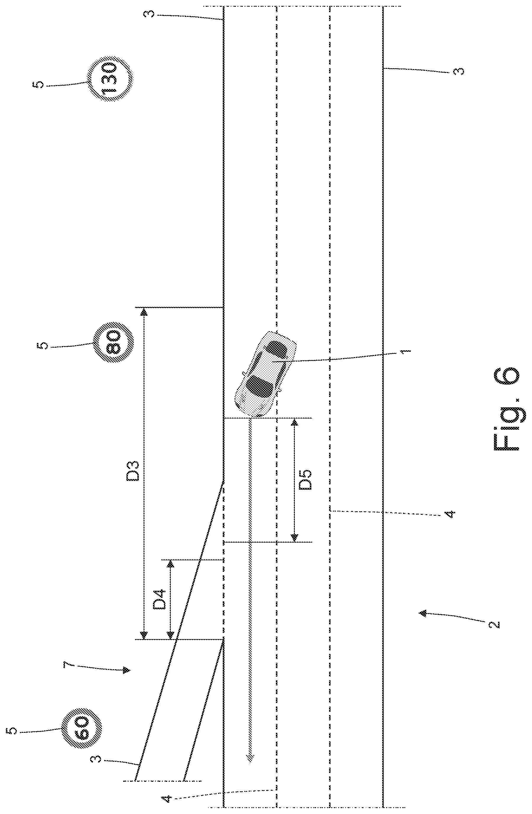 Patent US12311967 Figure 6 – Vehicle control method with road sign recognition