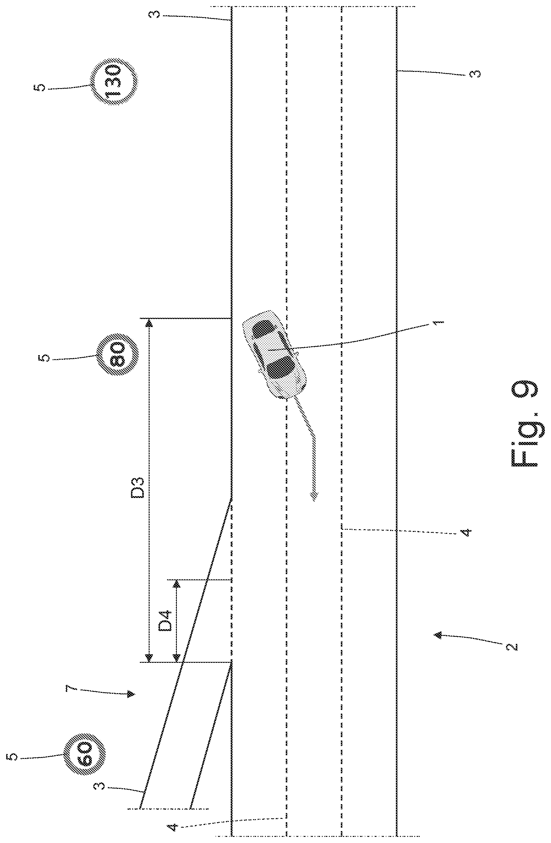 Patent US12311967 Figure 9 – Vehicle control method with road sign recognition