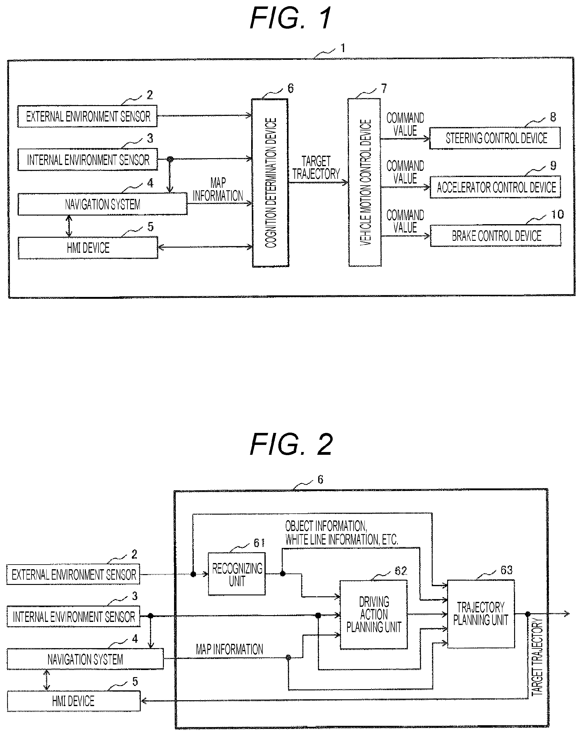 Patent US12311971 Figure 1 – Vehicle control system, and vehicle control method