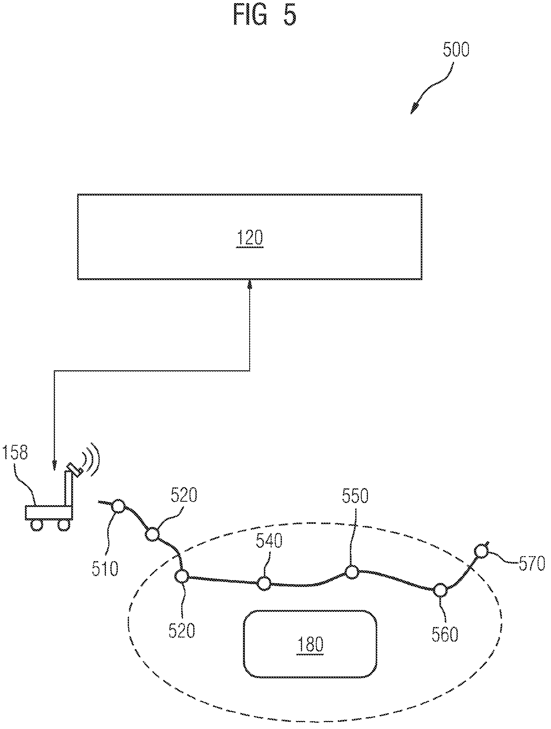 Patent US12311976 Figure 5 – Method of detecting an interference source in an industrial facility